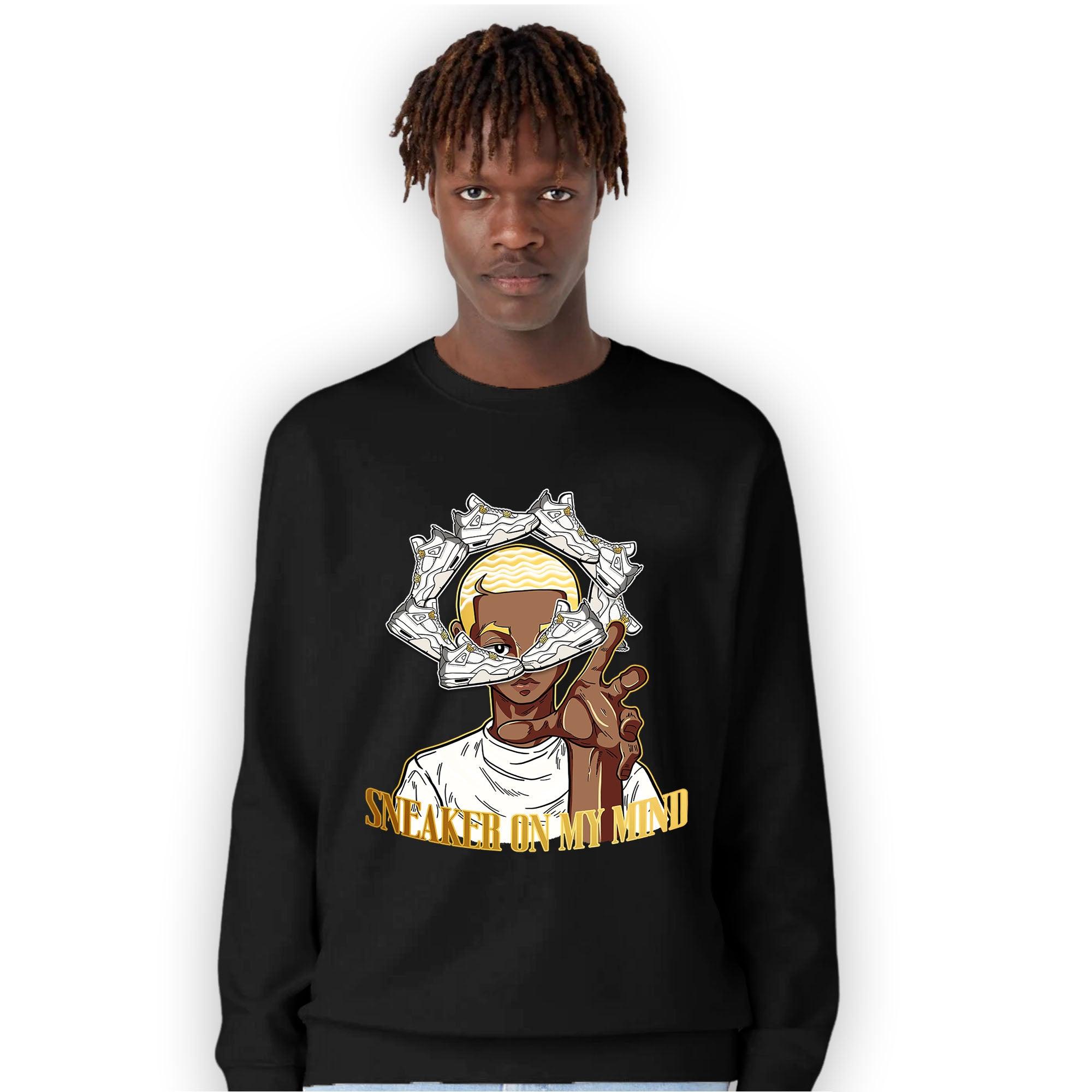 Sail 4s Sweatshirt Match Sneaker On My Mind - NastyJamz