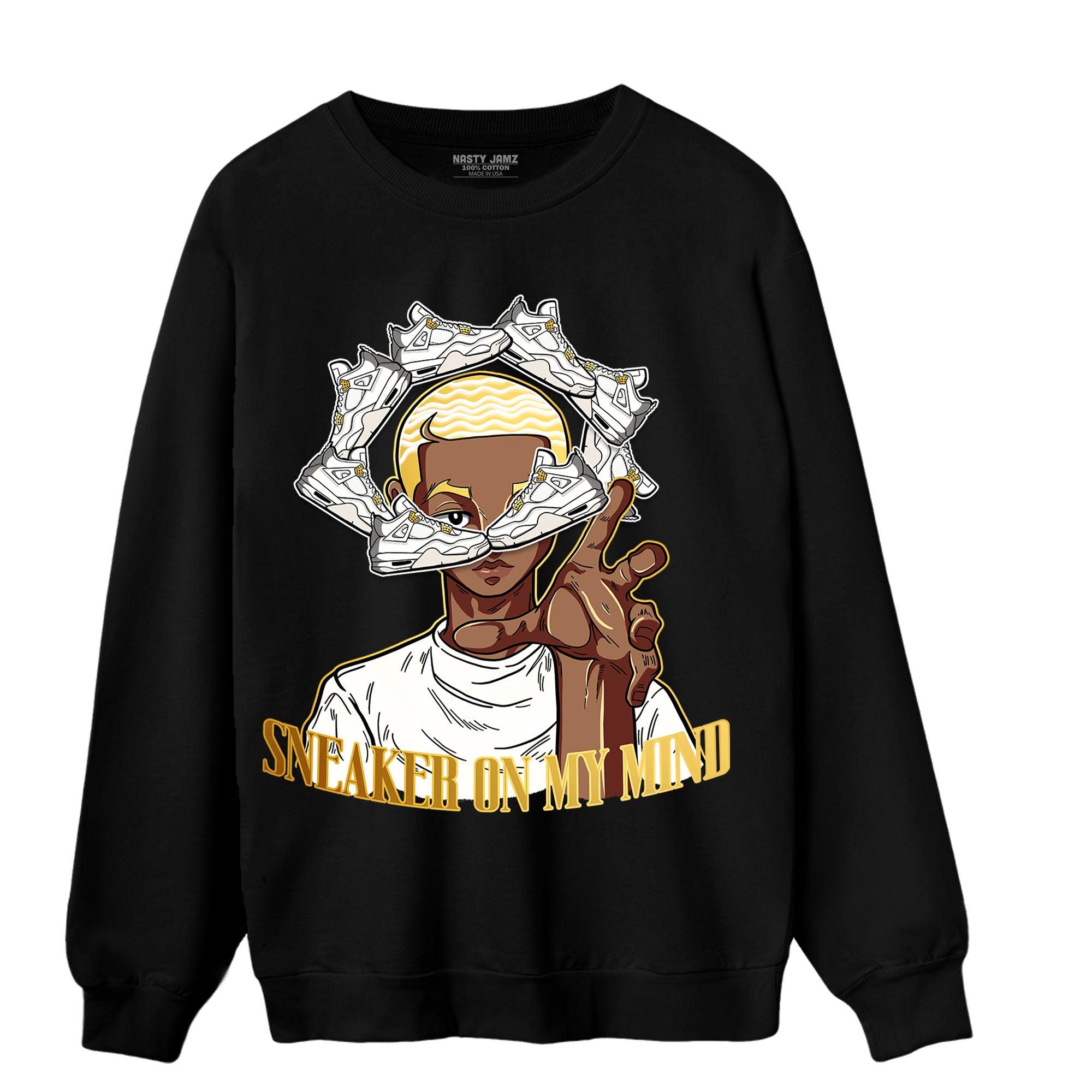 Sail 4s Sweatshirt Match Sneaker On My Mind - NastyJamz
