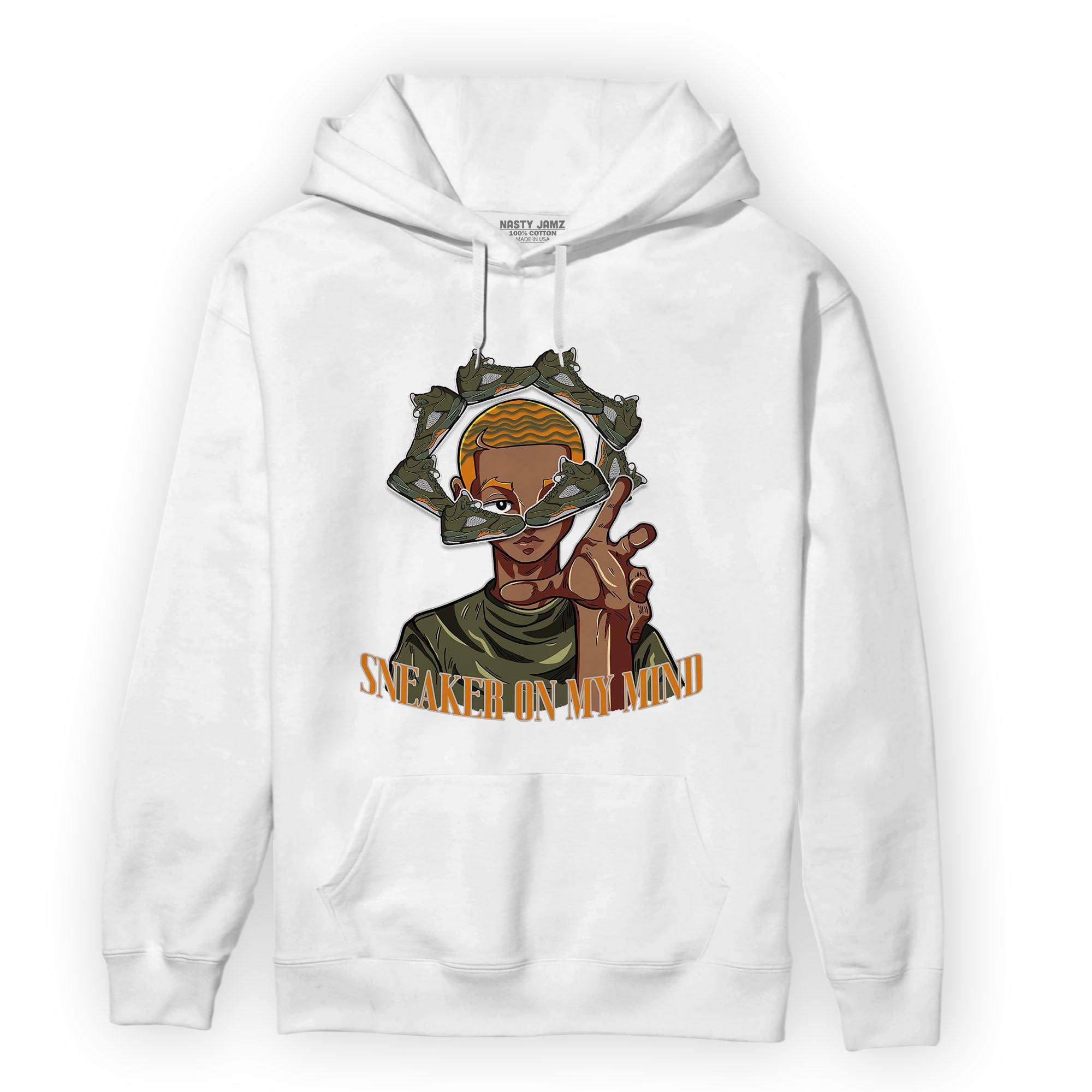 Olive 5s Hoodie Match Sneaker On My Mind - NastyJamz
