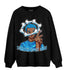 Powder Blue 9s Sweatshirt Match Sneaker On My Mind - NastyJamz