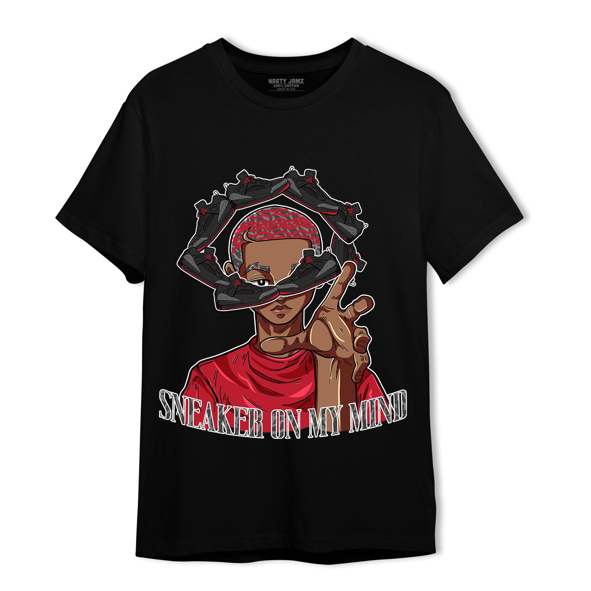 Spizike Low Bred T Shirt Match Sneaker On My Mind - NastyJamz