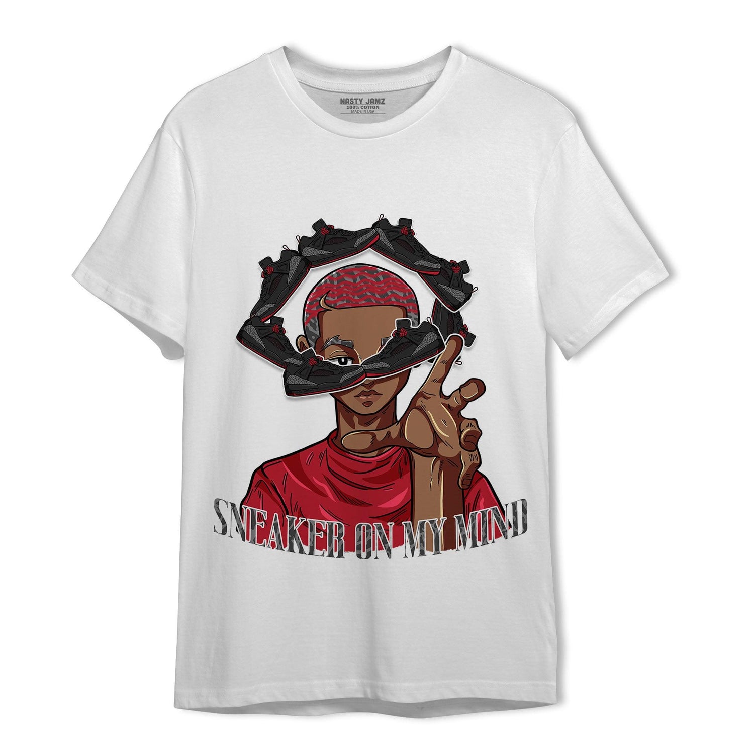 Spizike Low Bred T Shirt Match Sneaker On My Mind - NastyJamz