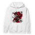 Cherry 12s Hoodie Match Sneaker Playing Card - NastyJamz