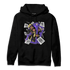 Field Purple 12s Hoodie Match Sneaker Playing Card - NastyJamz