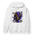 Field Purple 12s Hoodie Match Sneaker Playing Card - NastyJamz