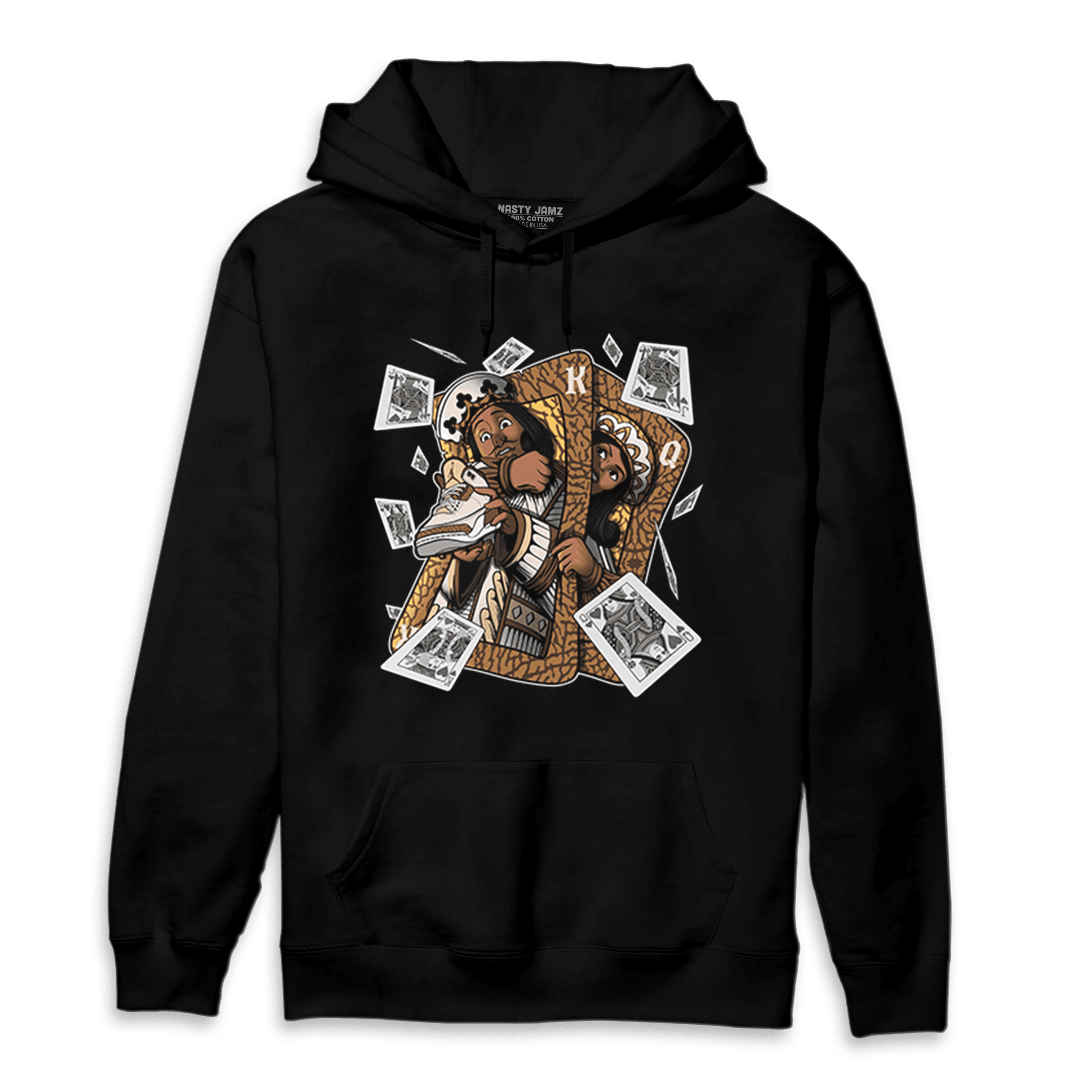 Palomino 3s Hoodie Match Sneaker Playing Card - NastyJamz