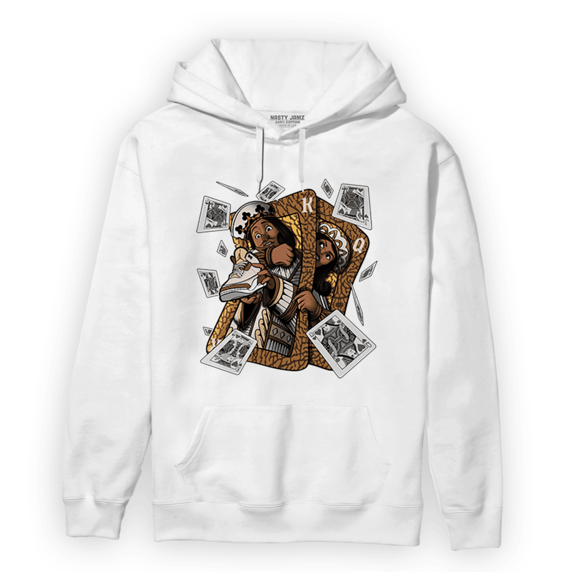 Palomino 3s Hoodie Match Sneaker Playing Card - NastyJamz