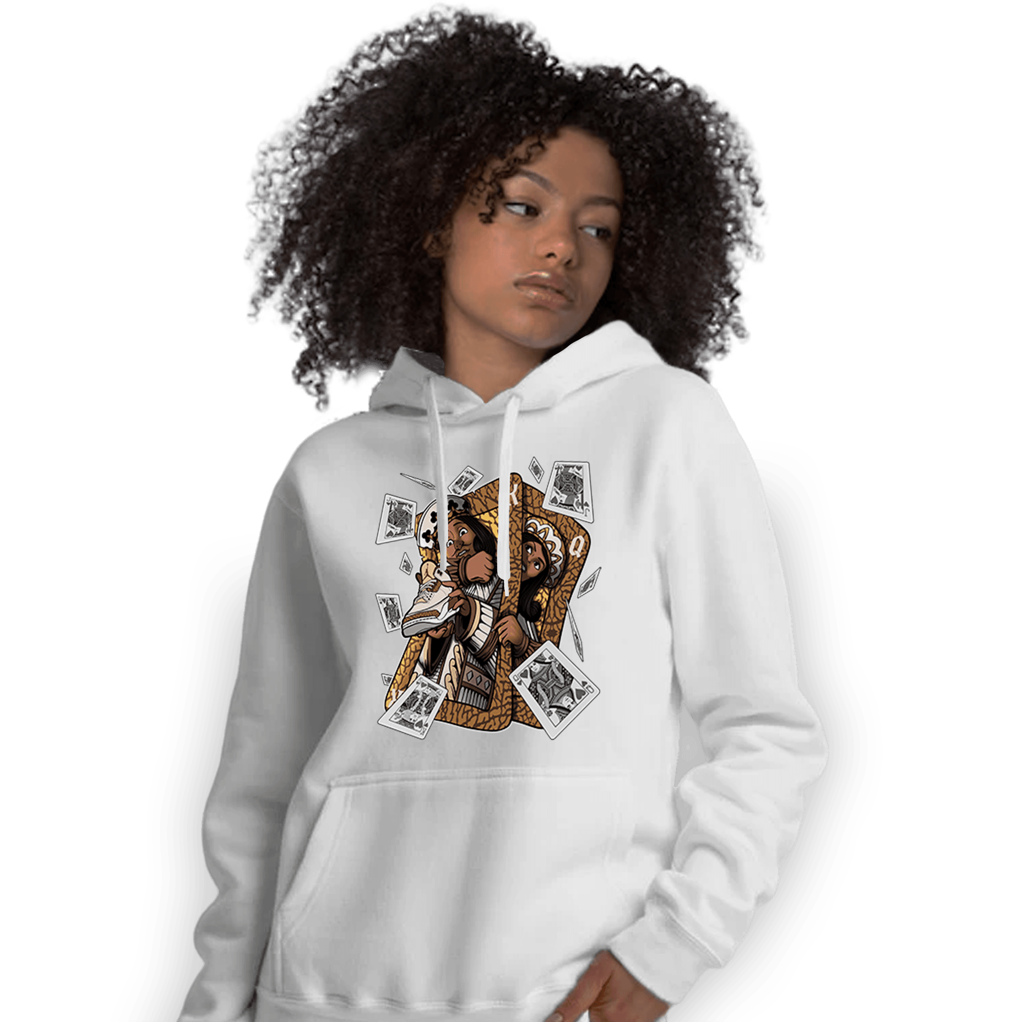 Palomino 3s Hoodie Match Sneaker Playing Card - NastyJamz