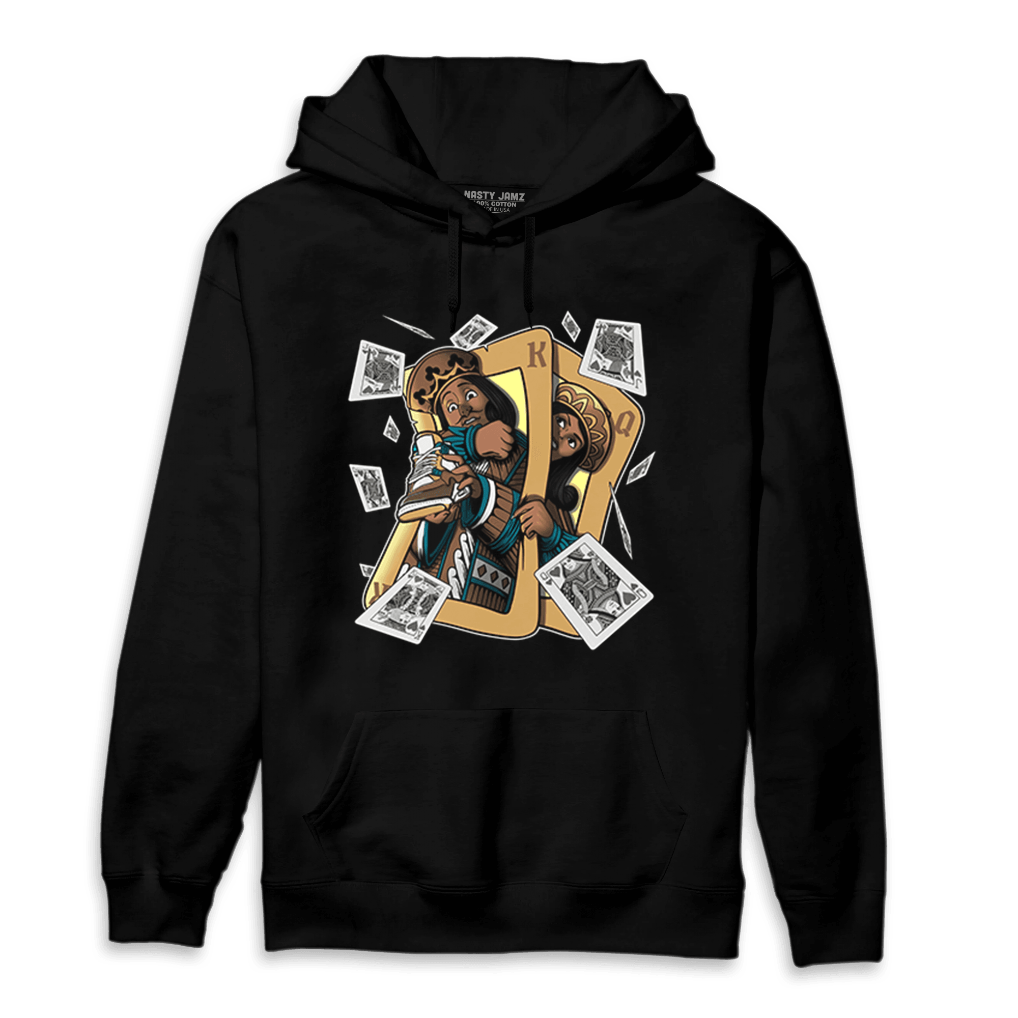 Cacao Wow 4s Hoodie Match Sneaker Playing Card - NastyJamz