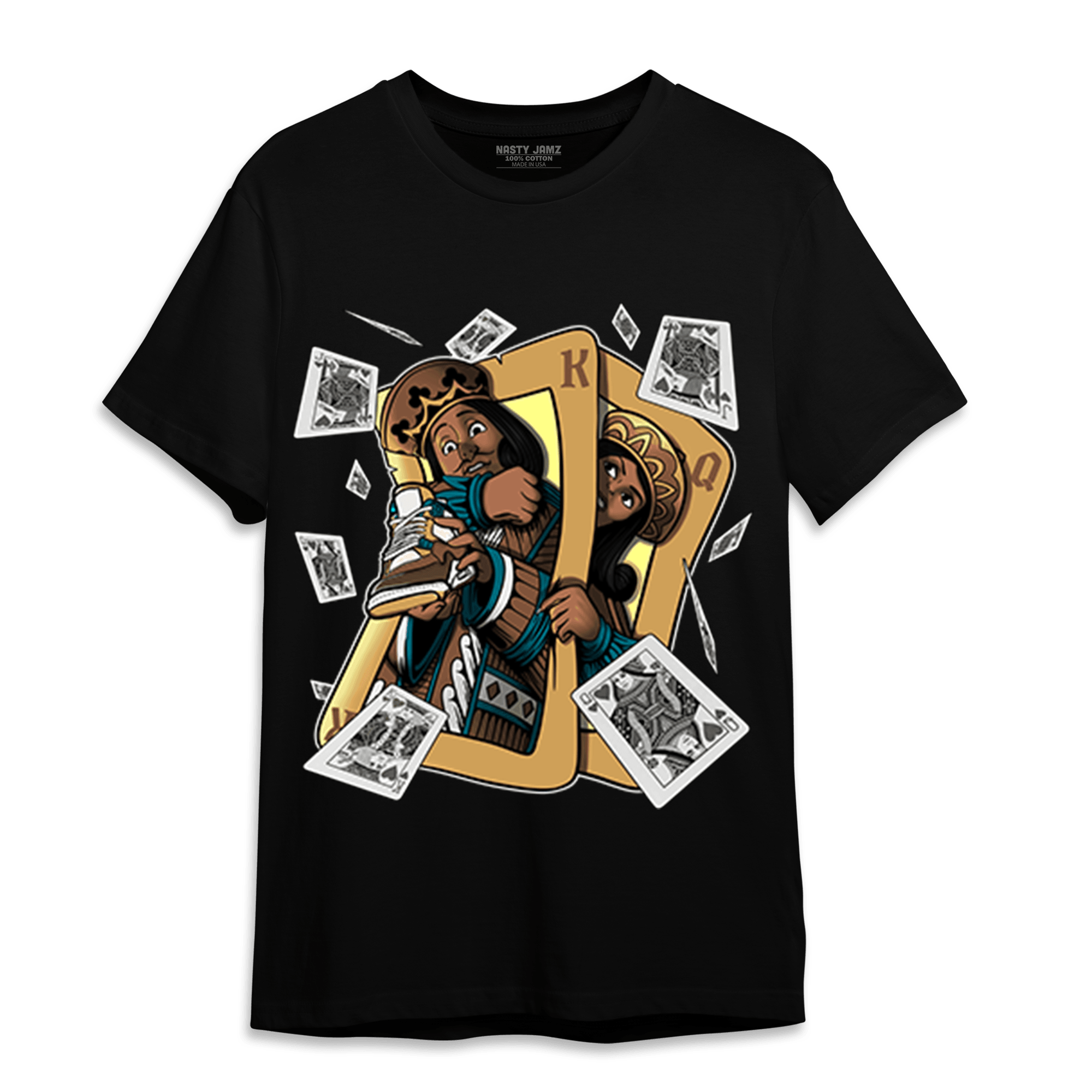 Cacao Wow 4s T Shirt Match Sneaker Playing Card - NastyJamz