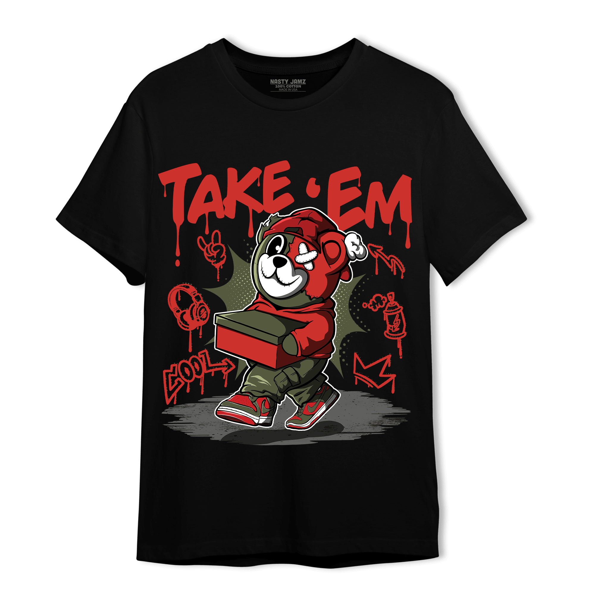 Dunk Low Mystic Red T Shirt Match Take &