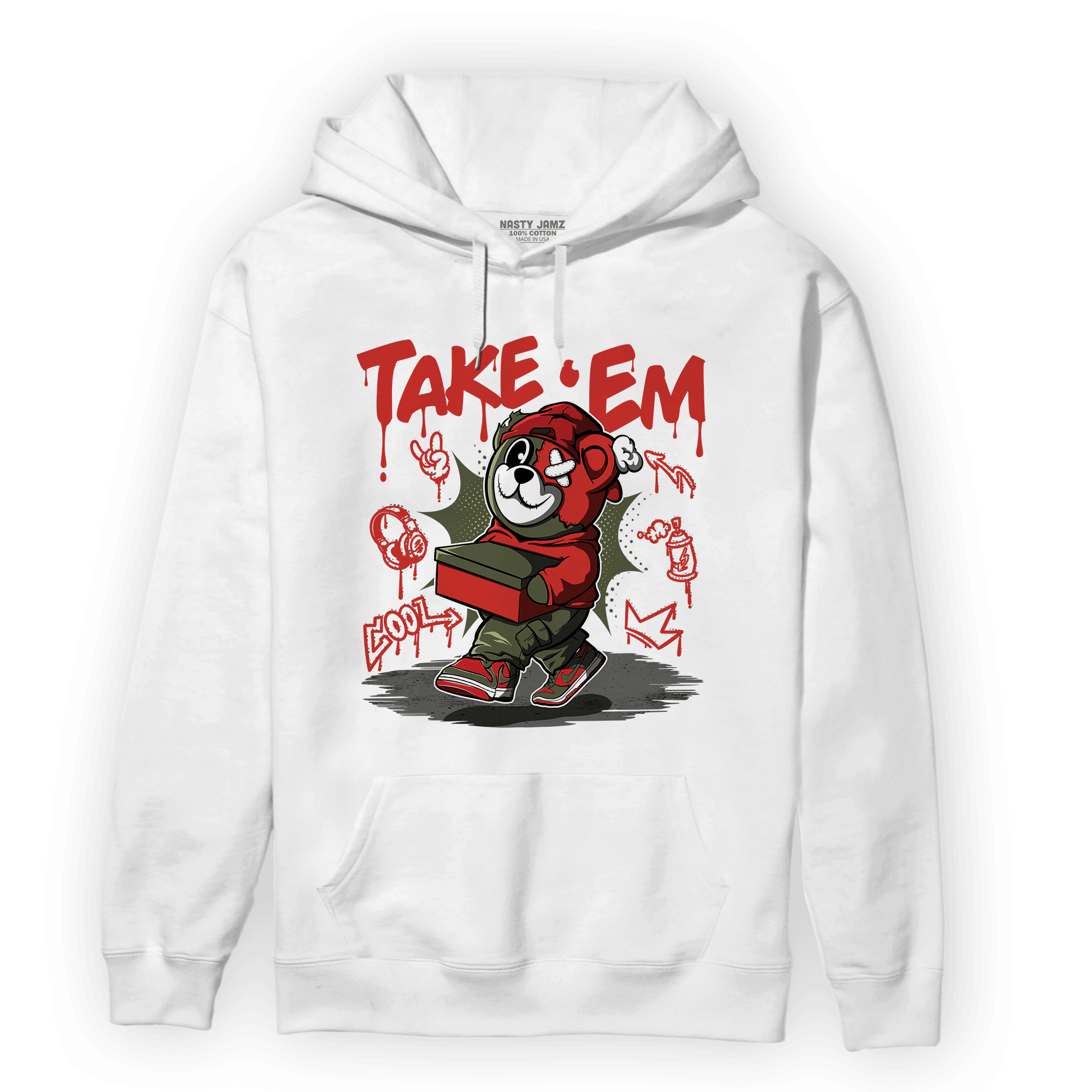 Dunk Low Mystic Red Hoodie Match Take &