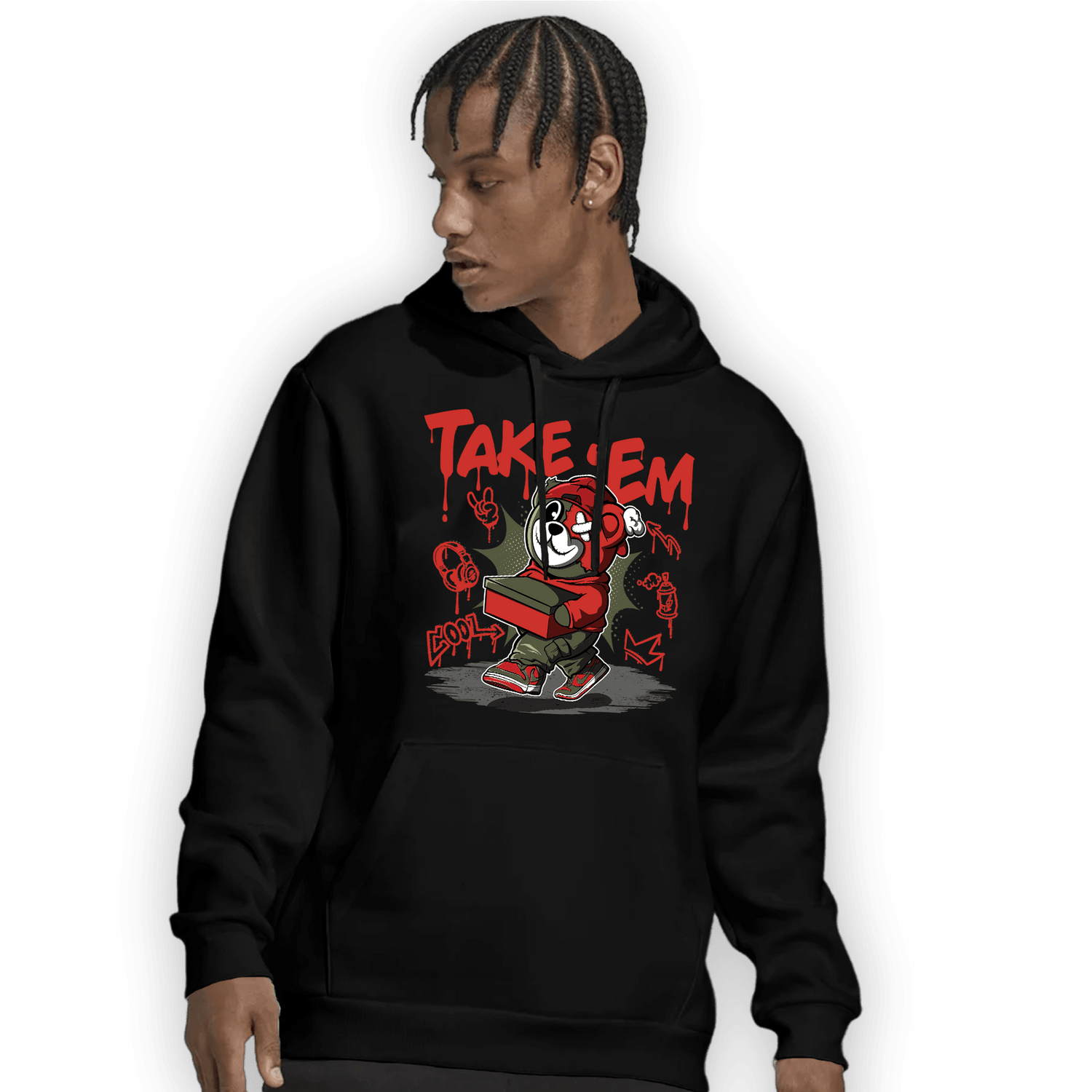 Dunk Low Mystic Red Hoodie Match Take &