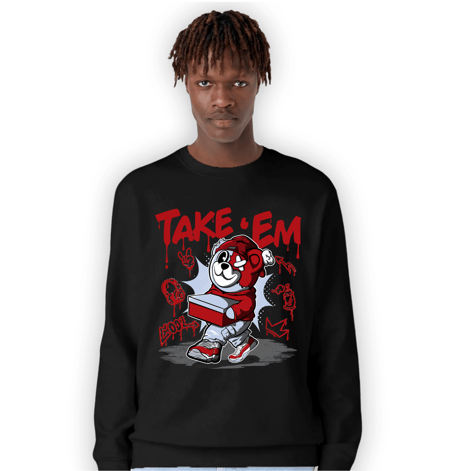 Cherry 11s Sweatshirt Match Take &