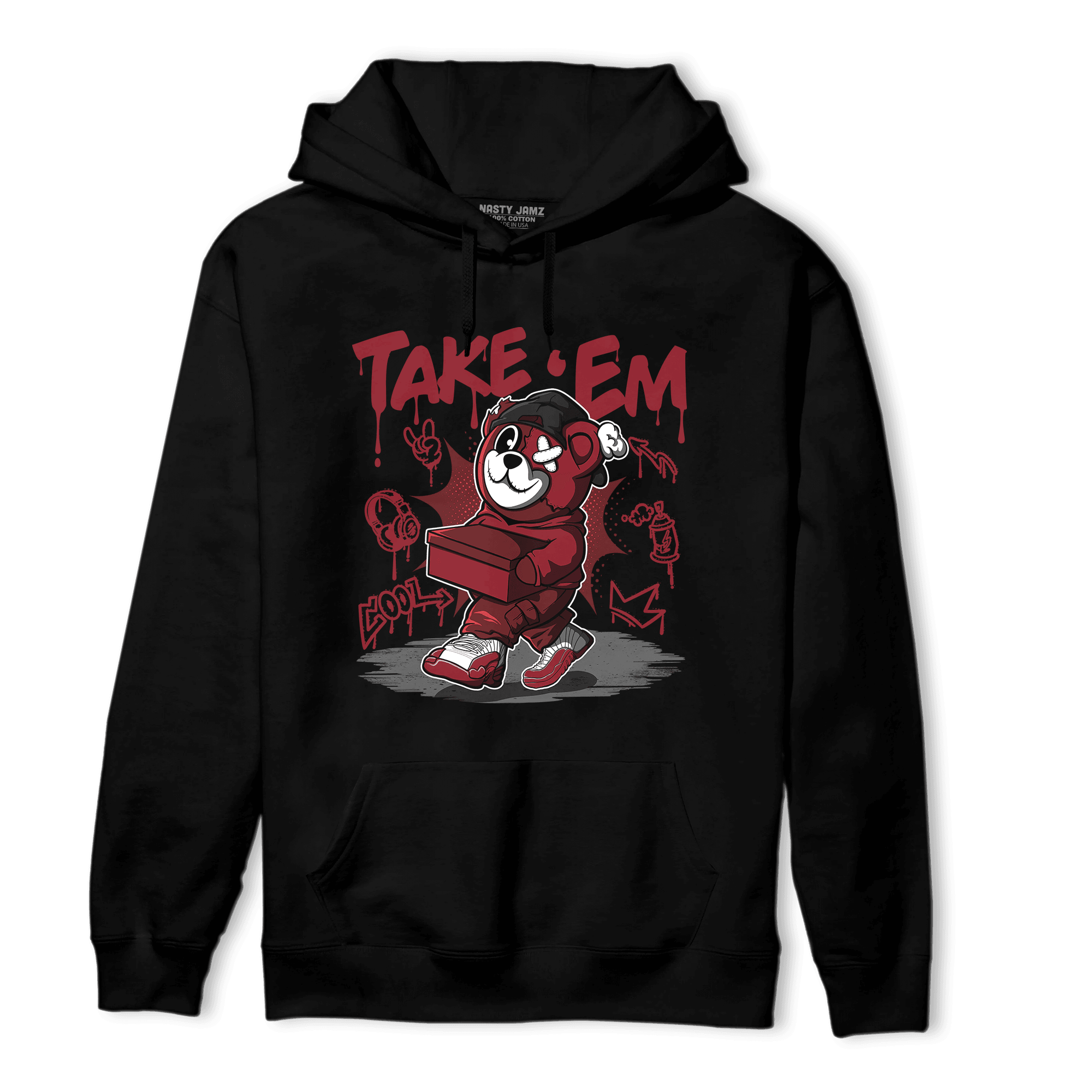 Cherry 12s Hoodie Match Take &