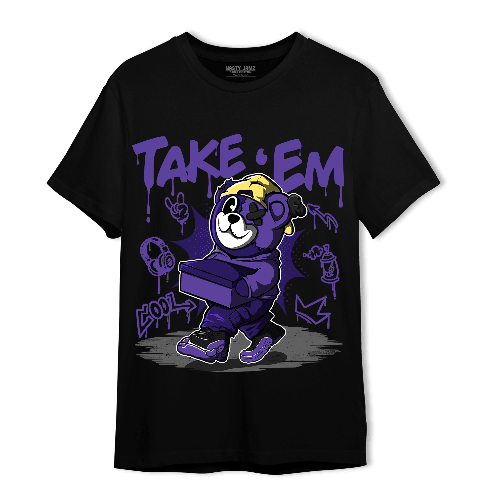 Field Purple 12s T Shirt Match Take &