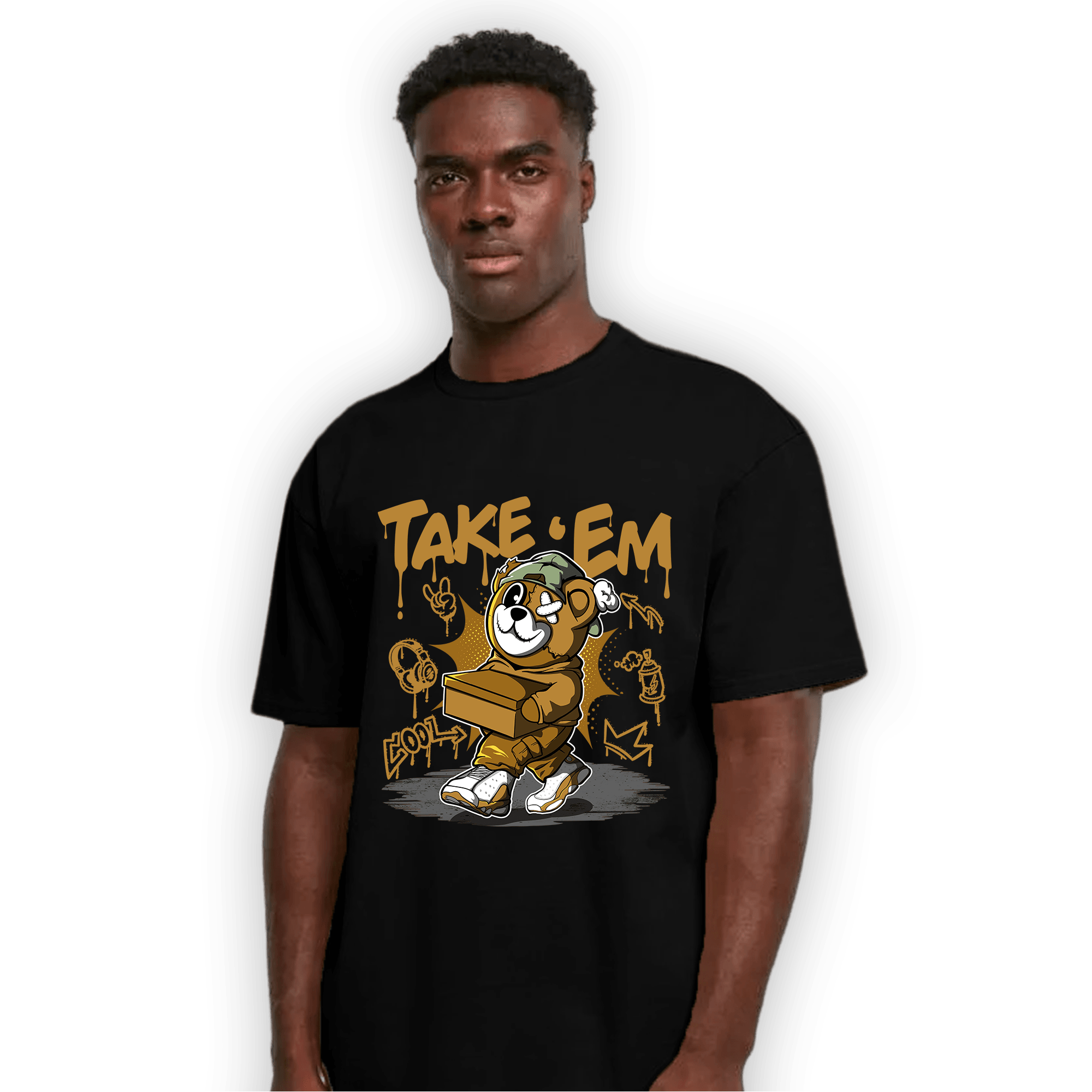 Wheat 13s T Shirt Match Take &