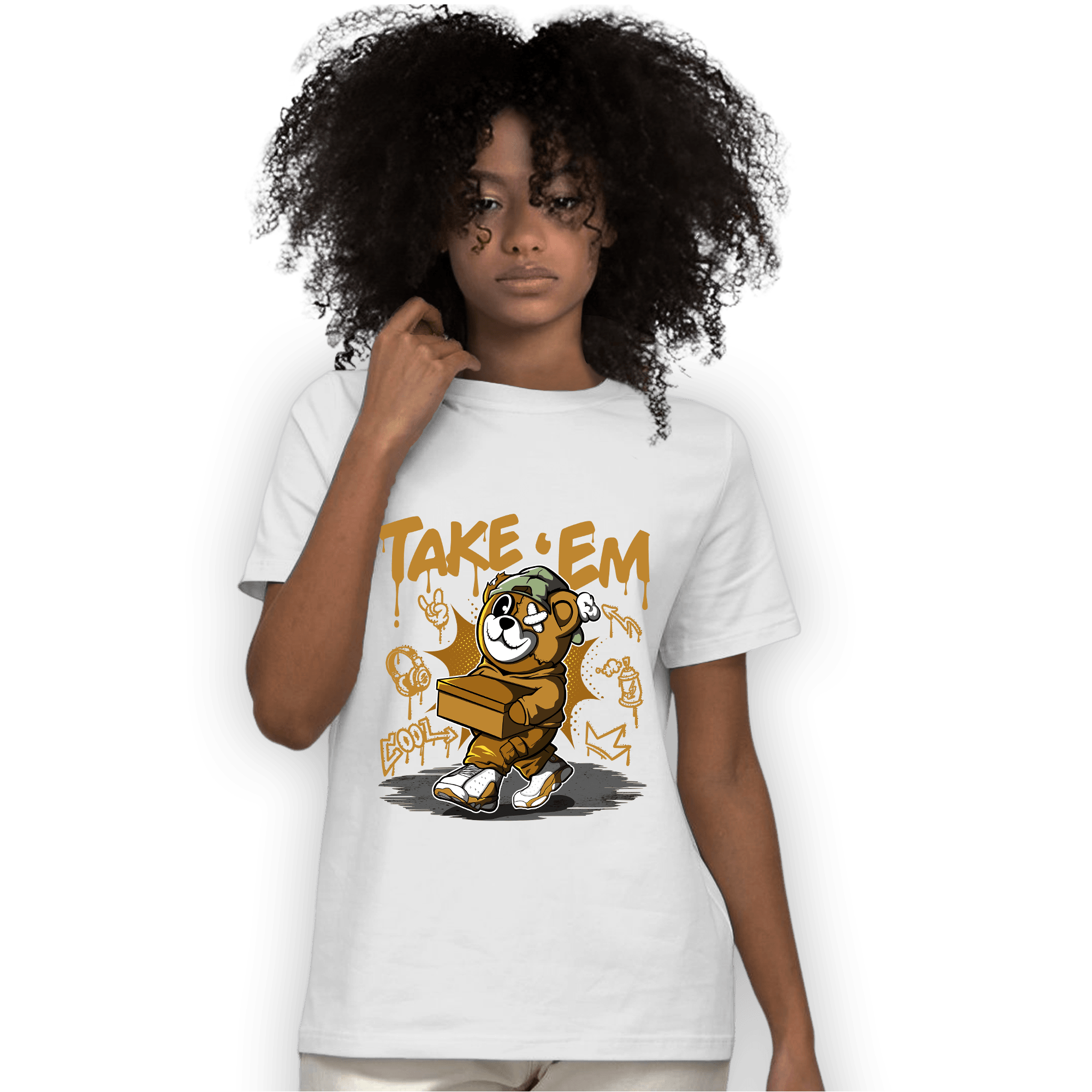 Wheat 13s T Shirt Match Take &