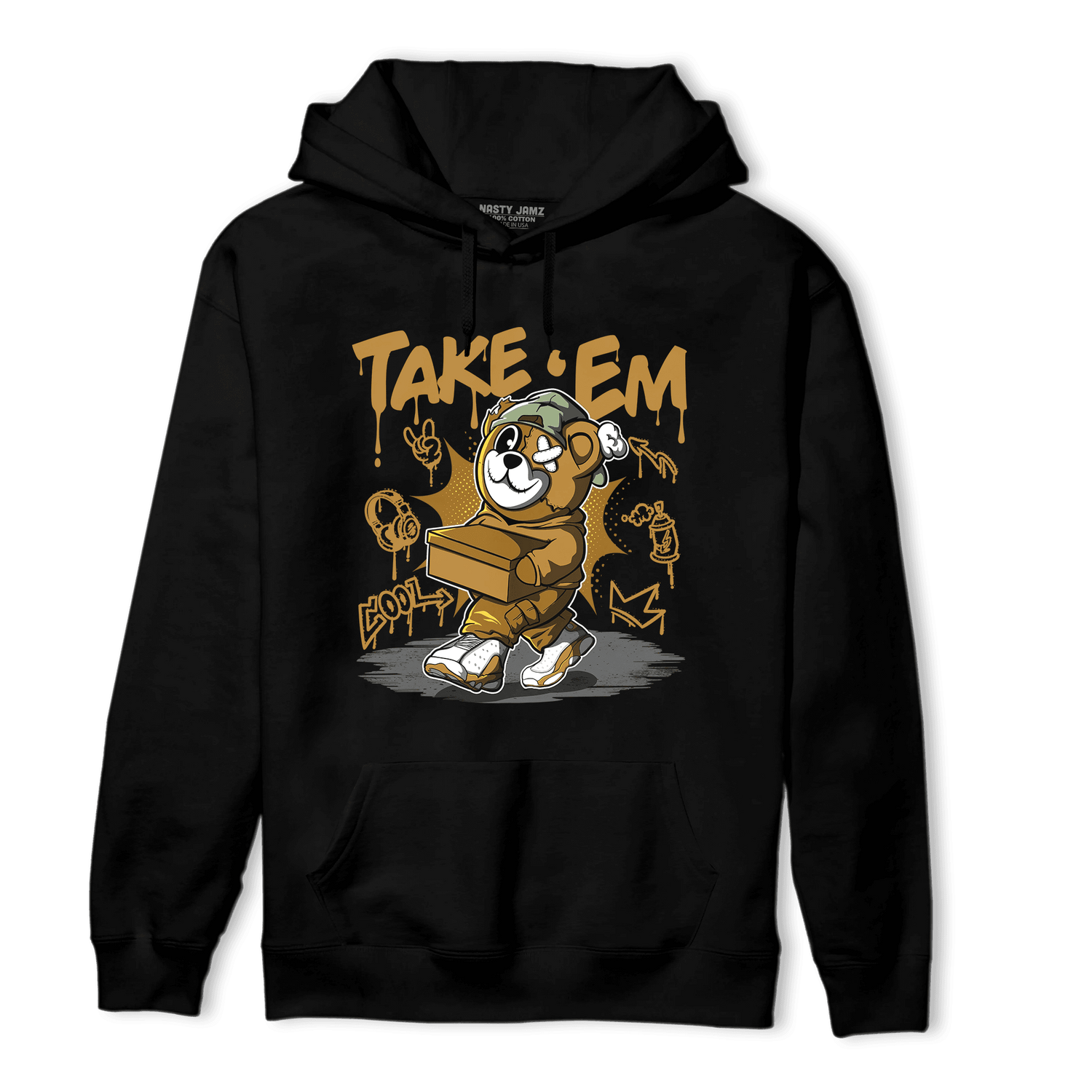 Wheat 13s Hoodie Match Take &