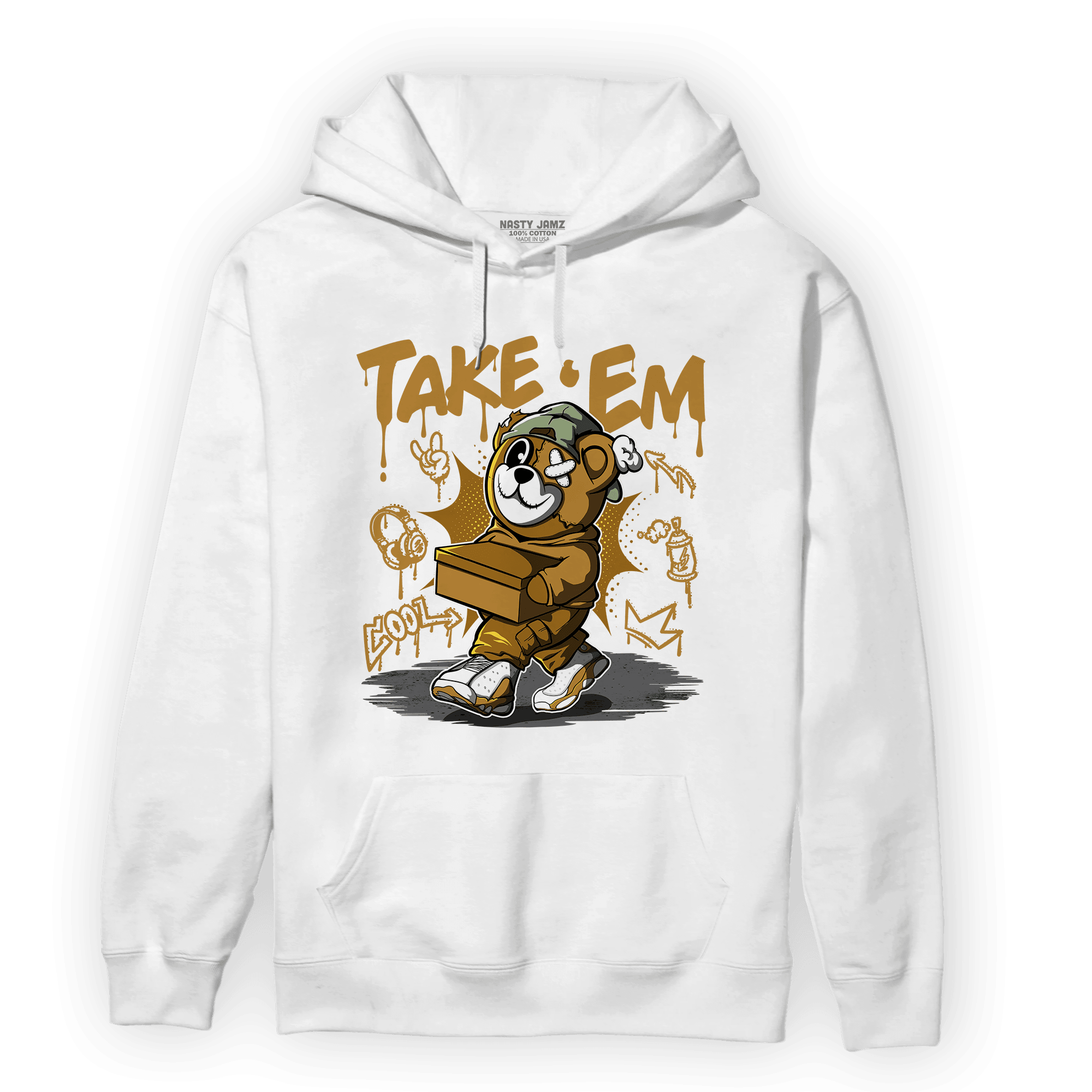 Wheat 13s Hoodie Match Take &