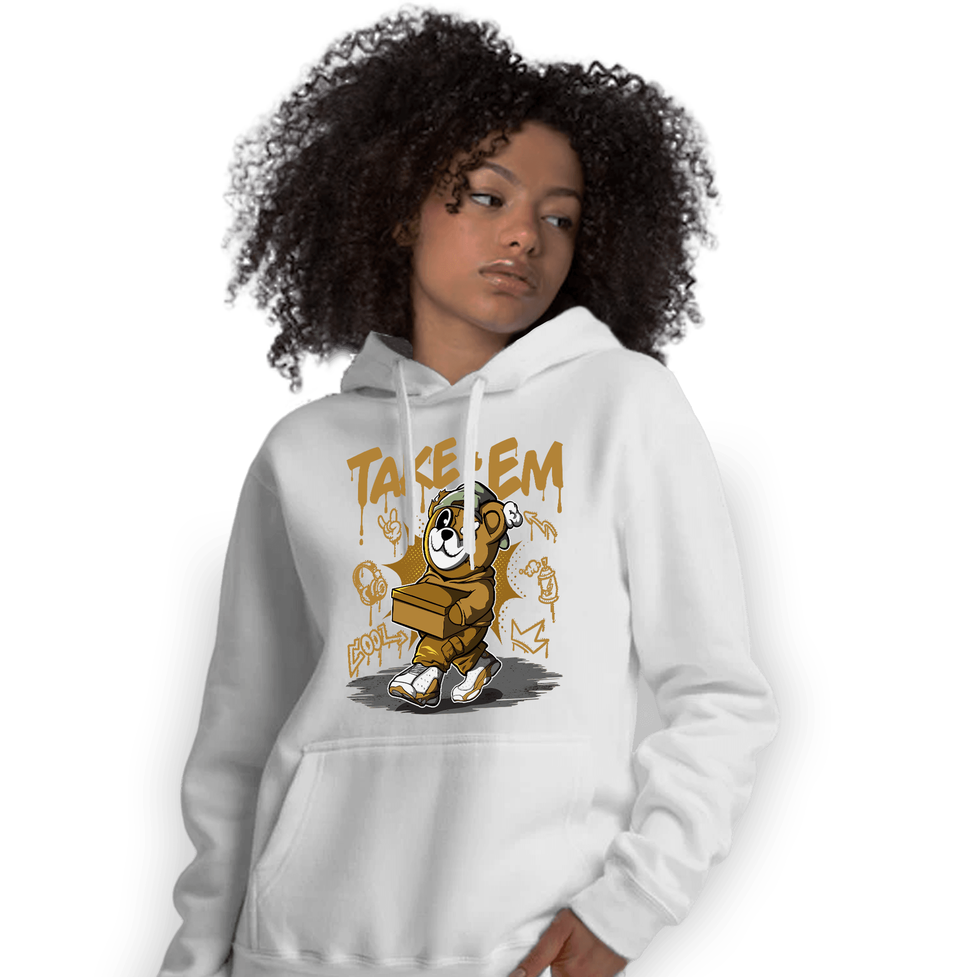 Wheat 13s Hoodie Match Take &