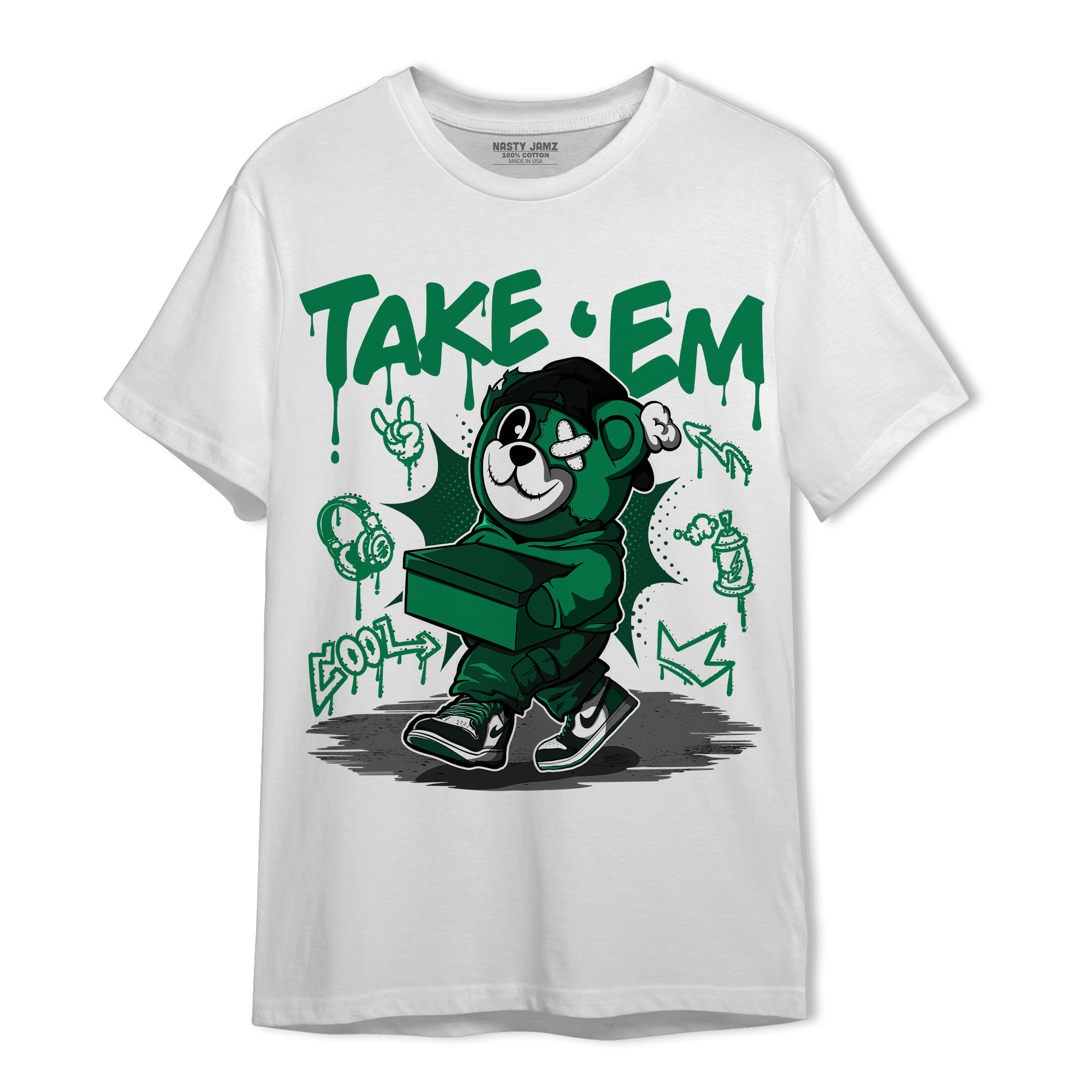 Celtic Lucky Green 1s T Shirt Match Take &