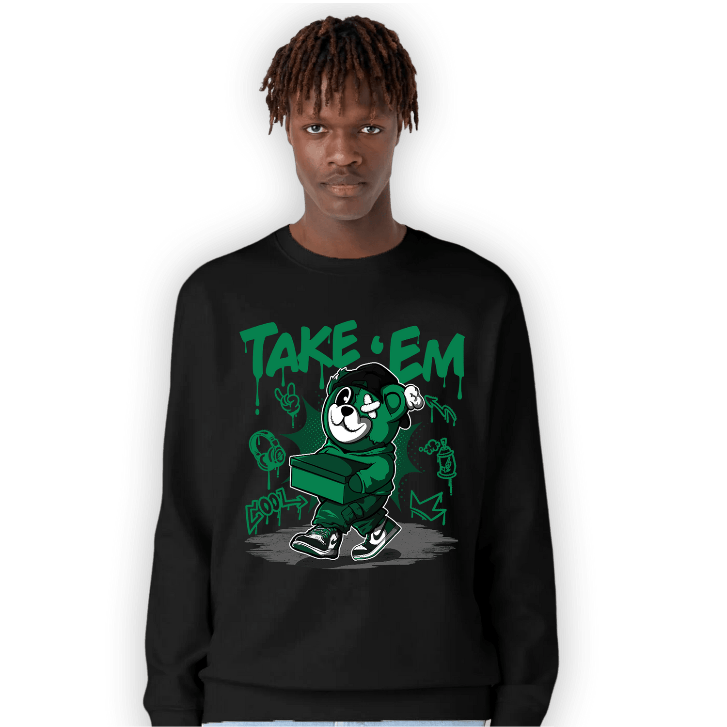 Celtic Lucky Green 1s Sweatshirt Match Take &