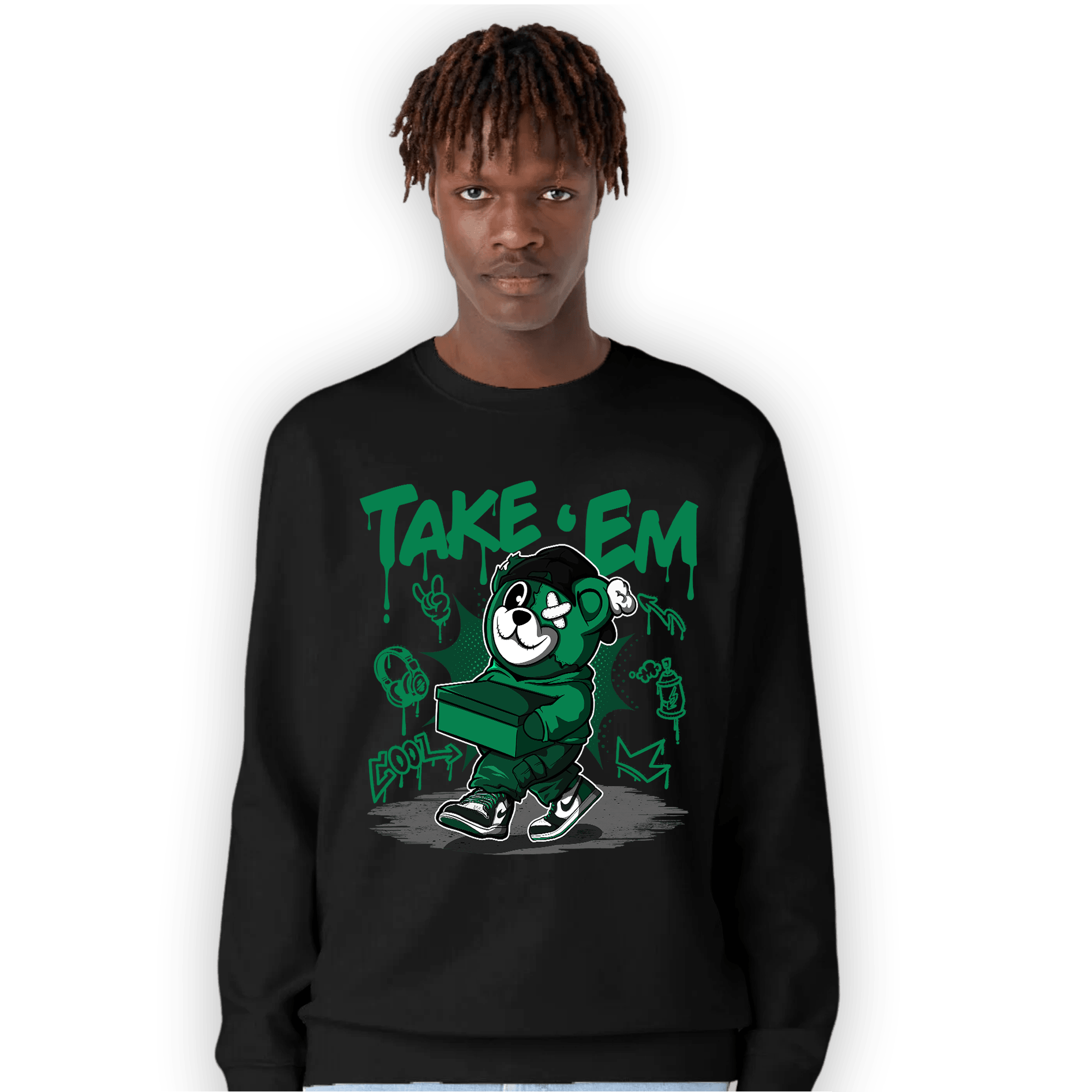Celtic Lucky Green 1s Sweatshirt Match Take &