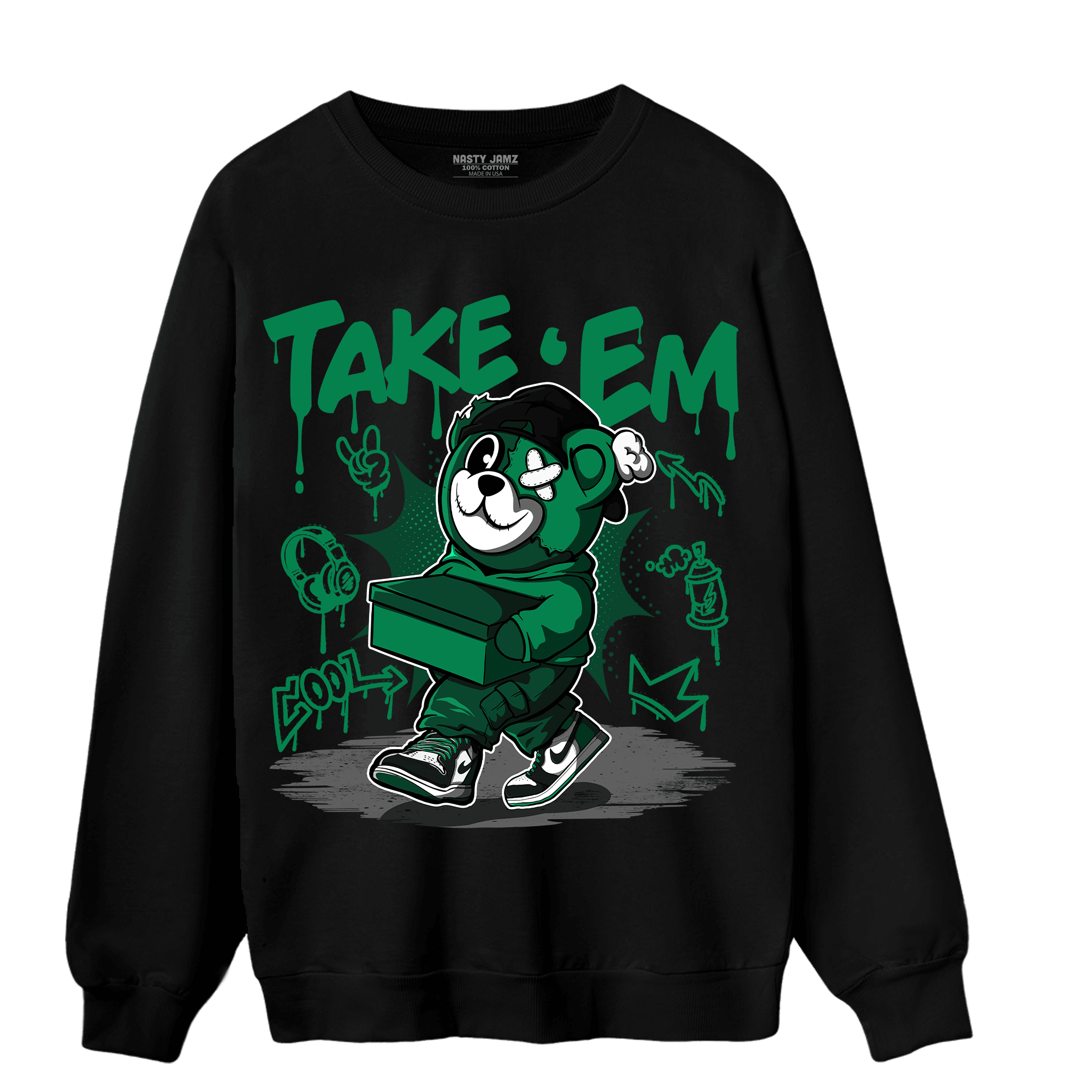 Celtic Lucky Green 1s Sweatshirt Match Take &