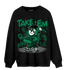Celtic Lucky Green 1s Sweatshirt Match Take &