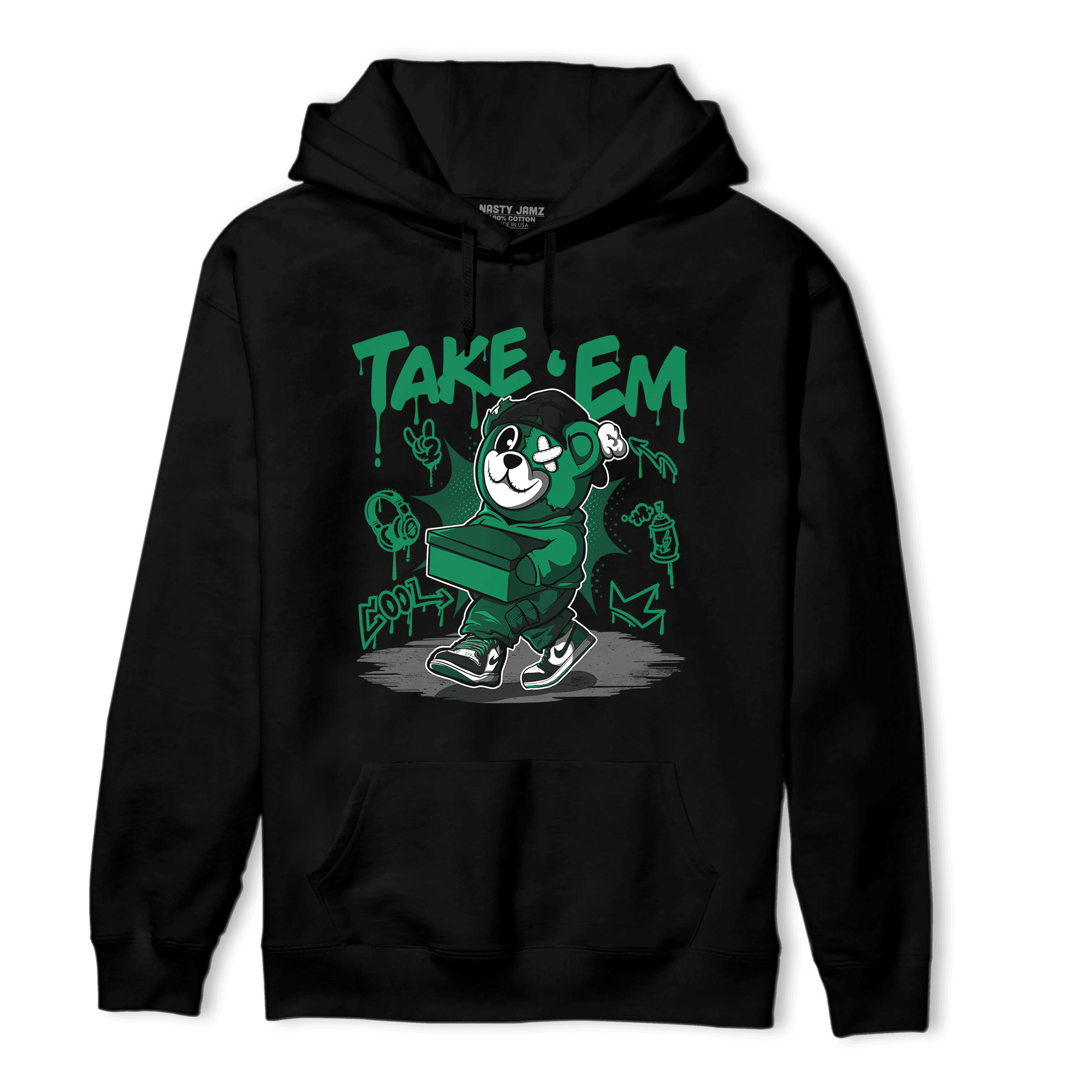 Celtic Lucky Green 1s Hoodie Match Take &