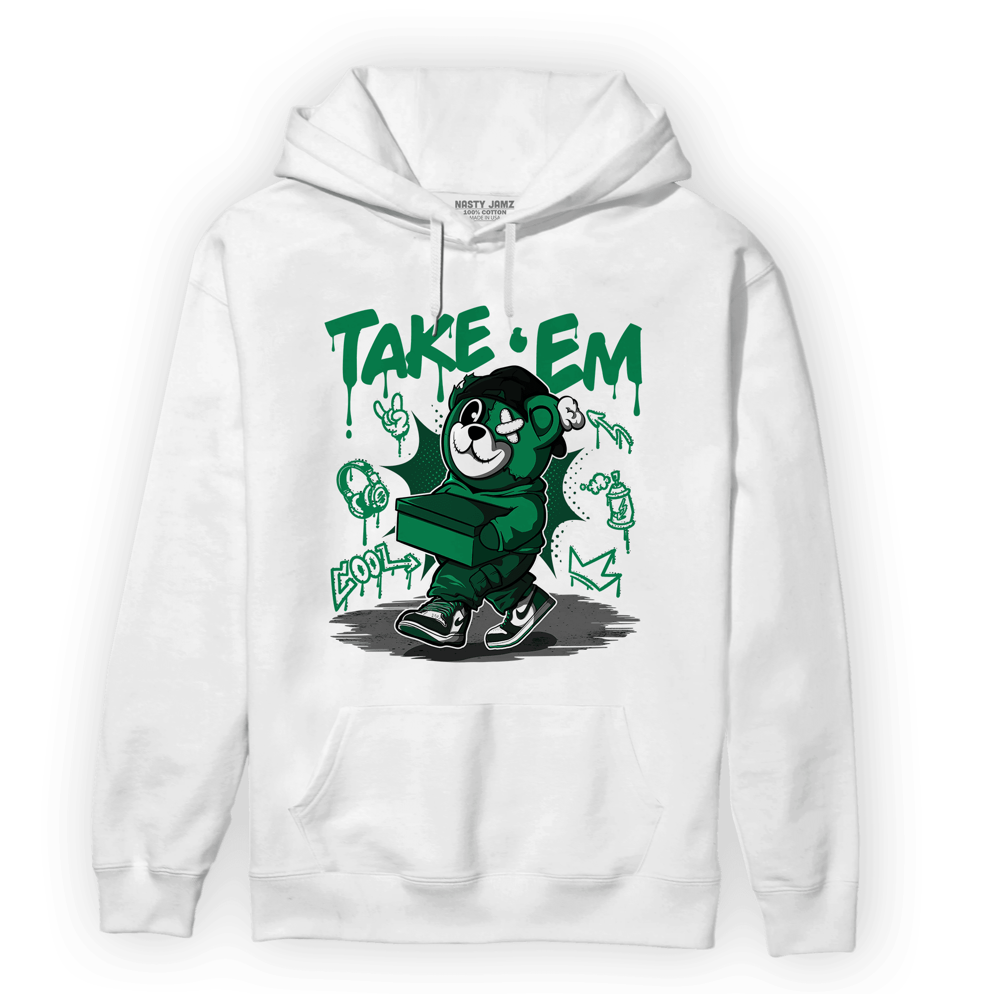Celtic Lucky Green 1s Hoodie Match Take &