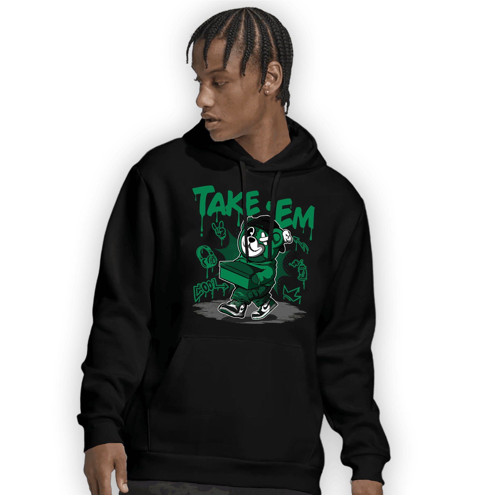 Celtic Lucky Green 1s Hoodie Match Take &