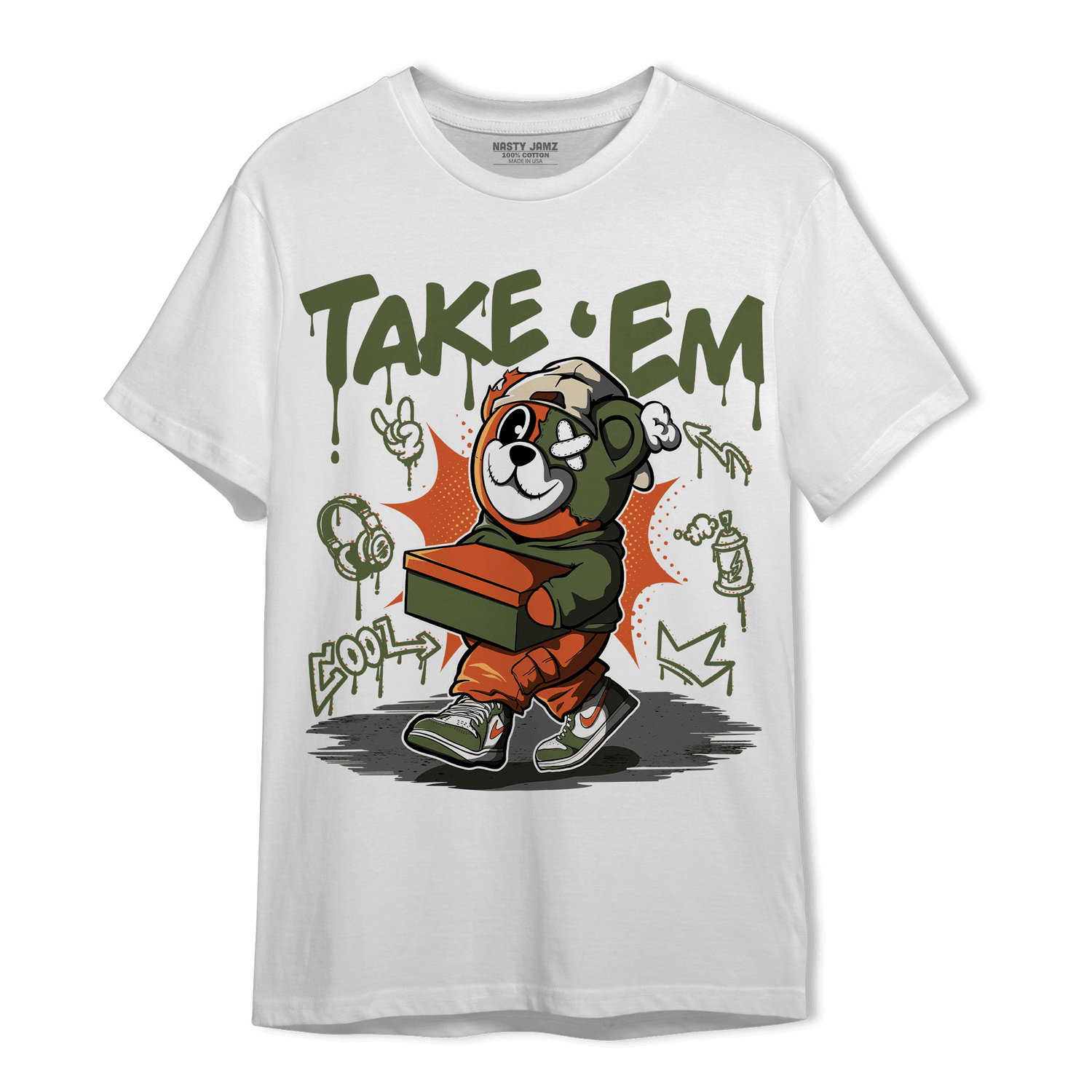 High OG Celadon 1s T Shirt Match Take &