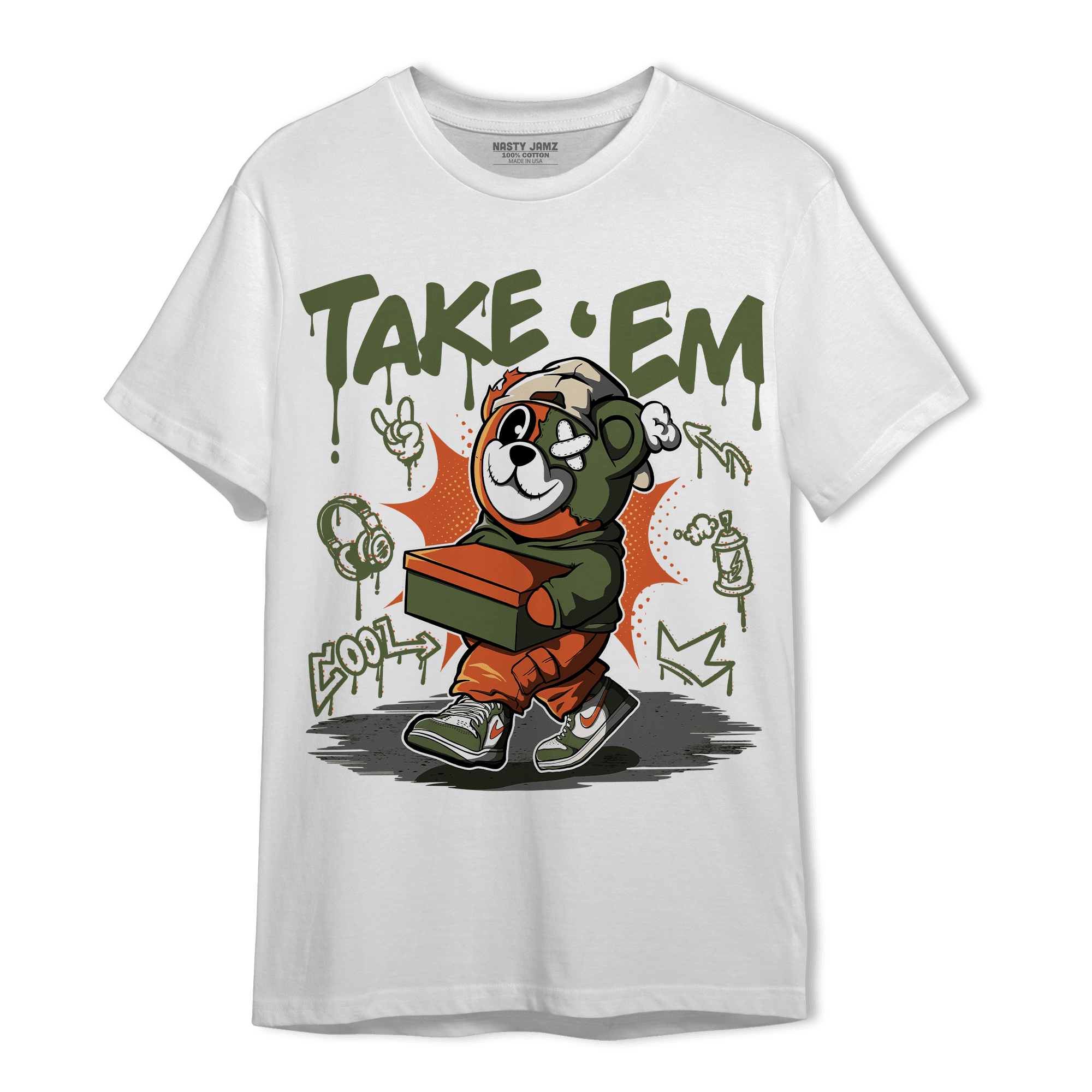 High OG Celadon 1s T Shirt Match Take &