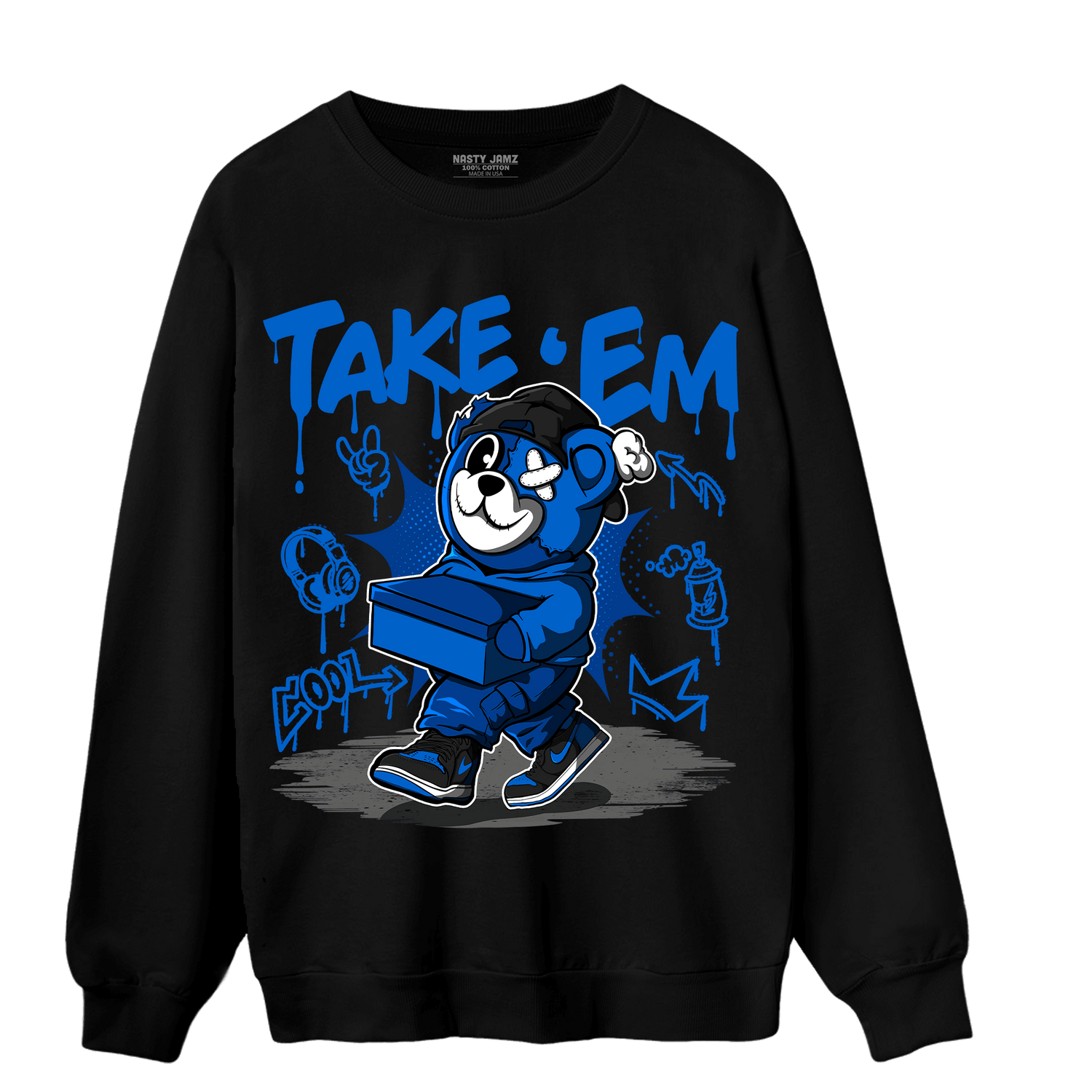 Royal Reimagined 1s Sweatshirt Match Take &