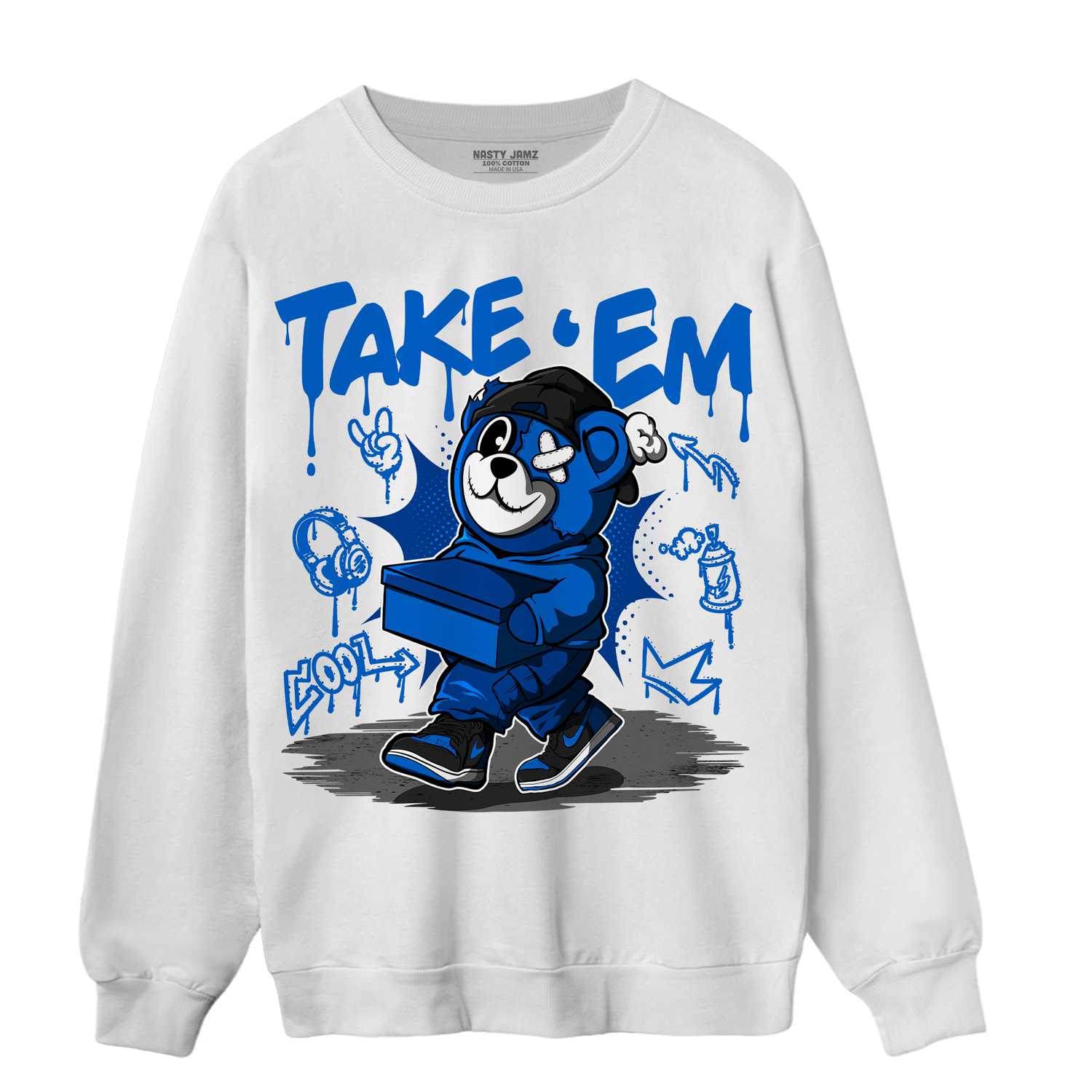 Royal Reimagined 1s Sweatshirt Match Take &