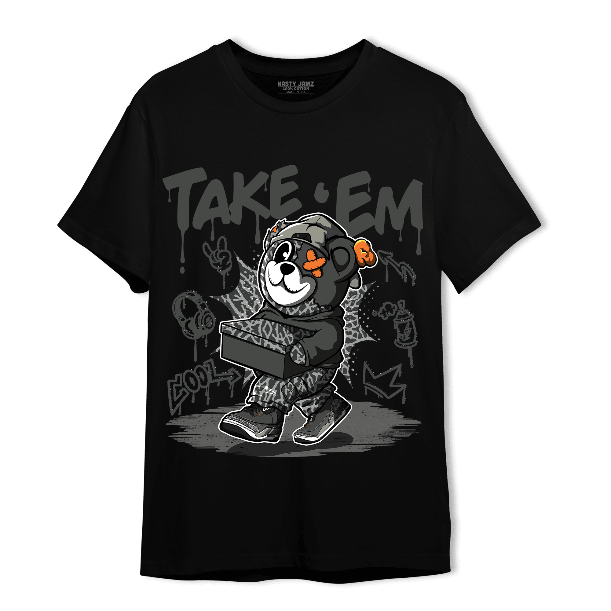 Fear Pack 3s T Shirt Match Take &