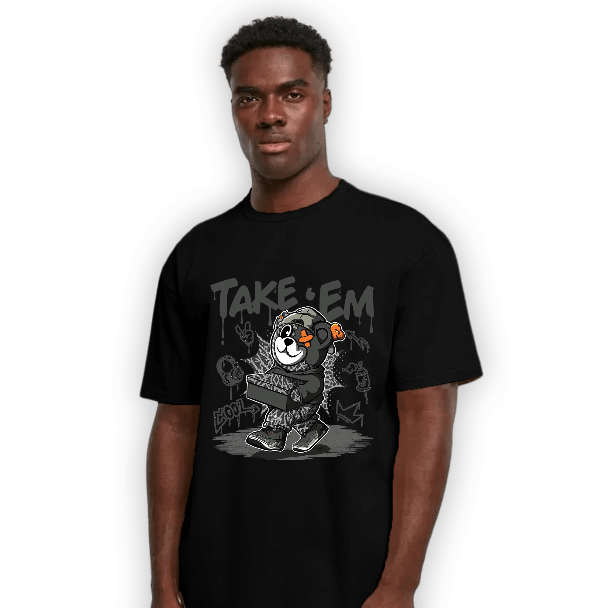 Fear Pack 3s T Shirt Match Take &