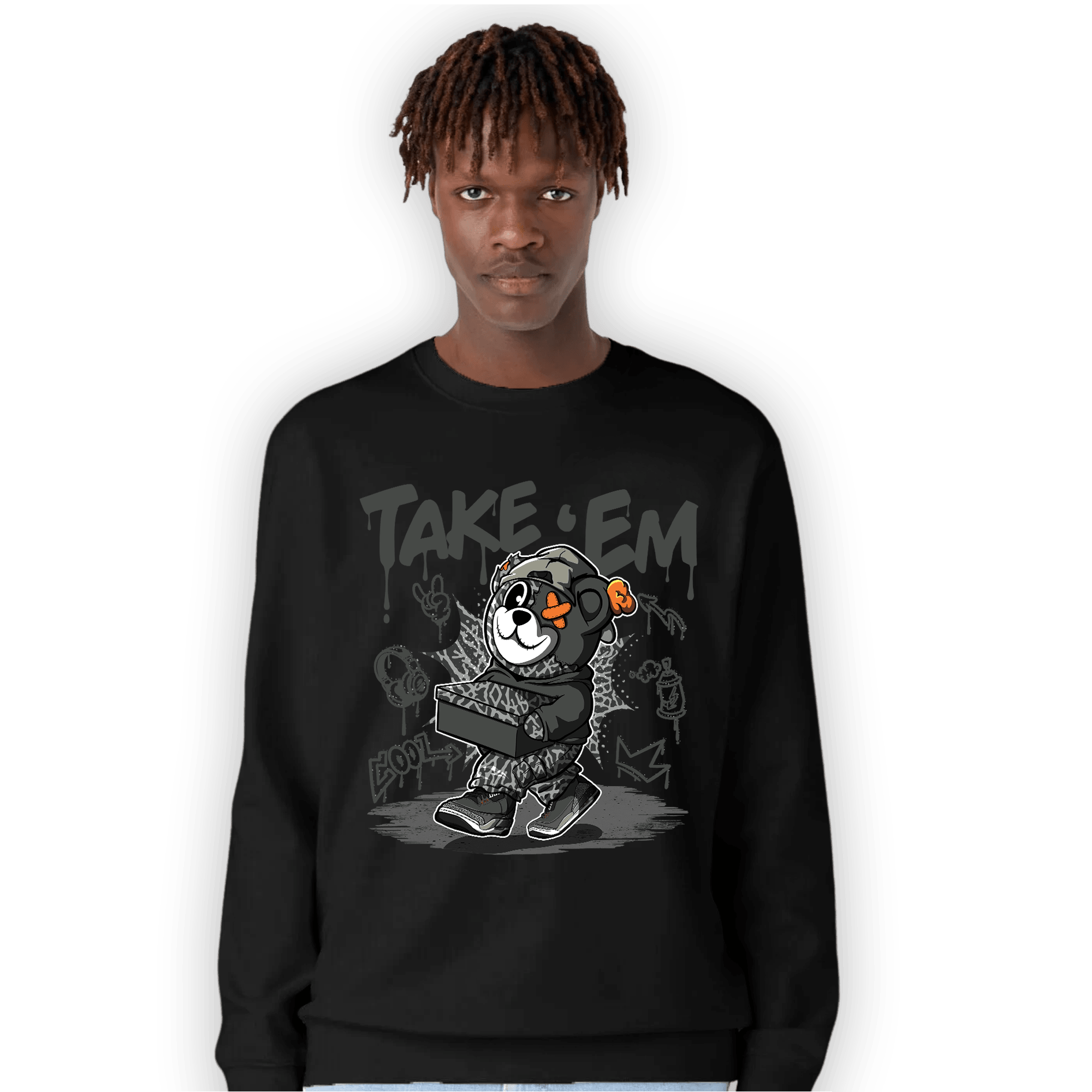 Fear Pack 3s Sweatshirt Match Take &