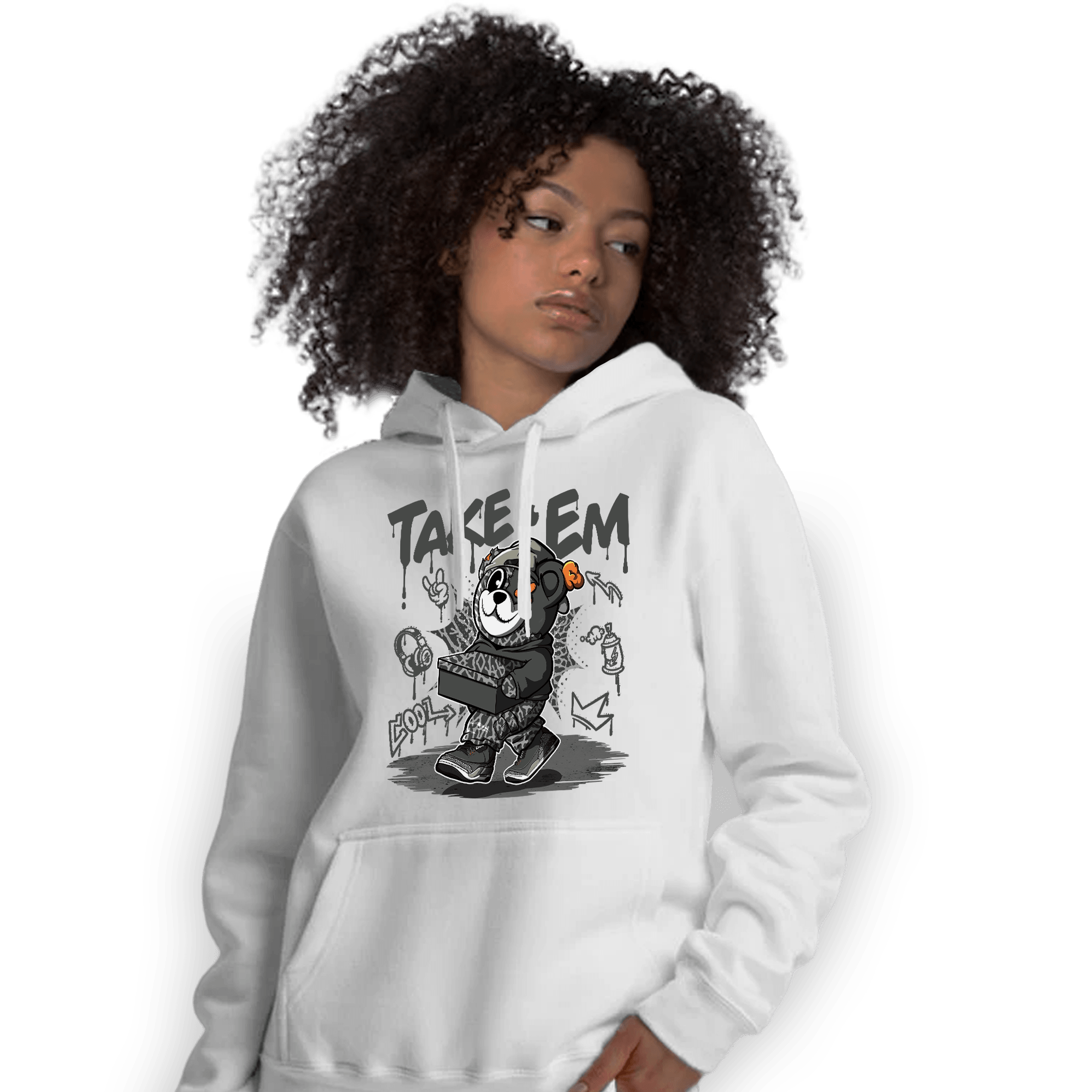 Fear Pack 3s Hoodie Match Take &