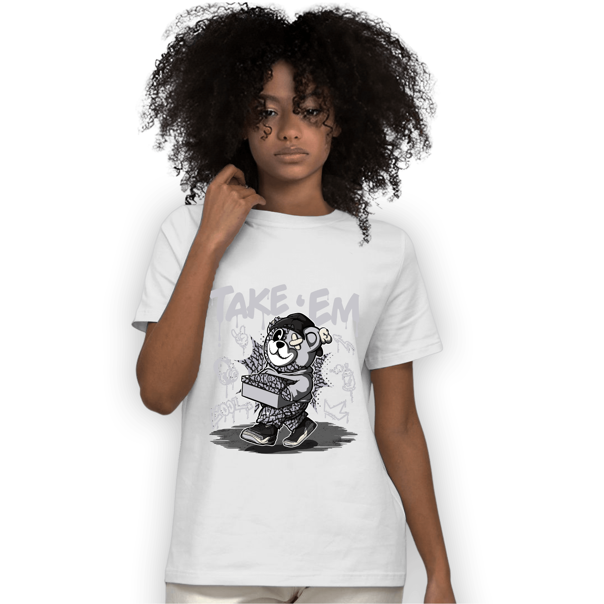 Off Noir 3s T Shirt Match Take &