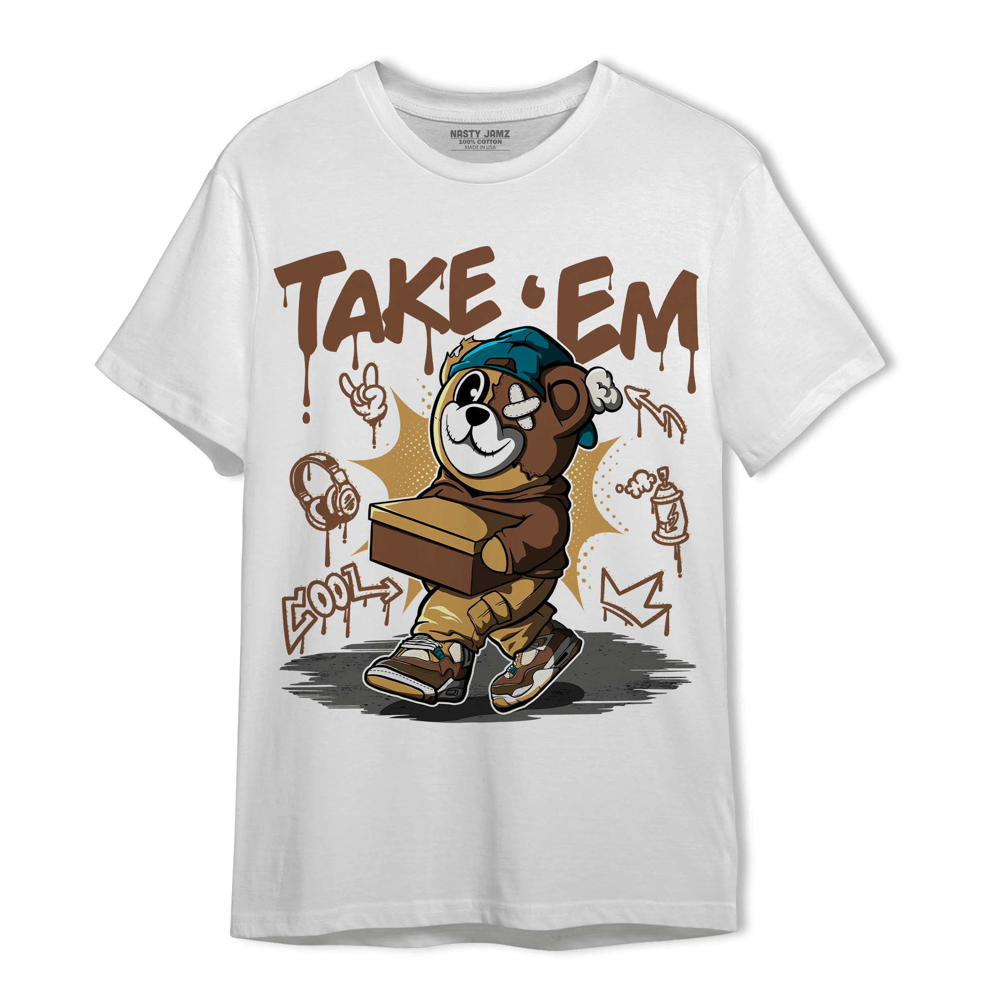 Cacao Wow 4s T Shirt Match Take &