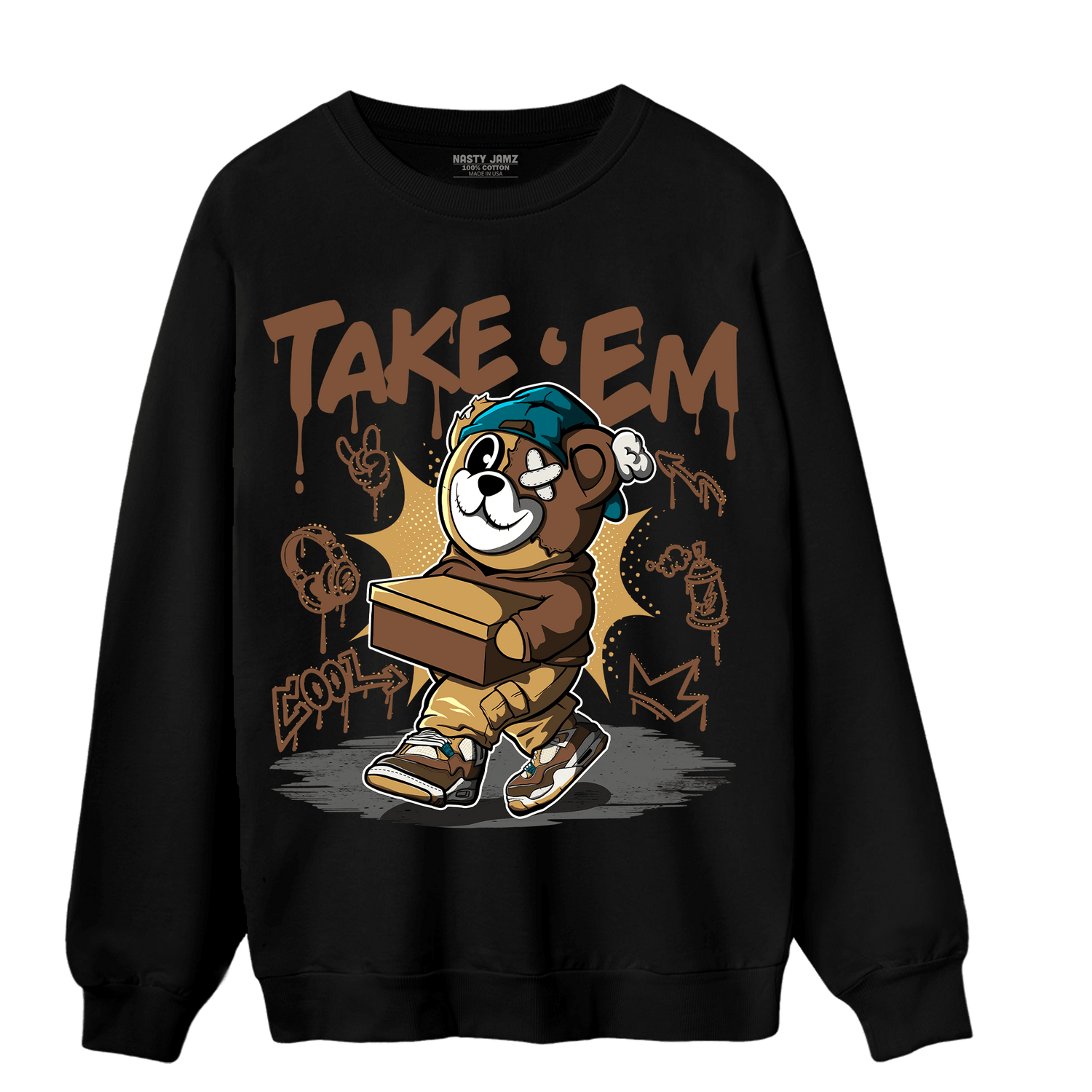 Cacao Wow 4s Sweatshirt Match Take &