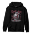Burgundy 5s Hoodie Match Take &