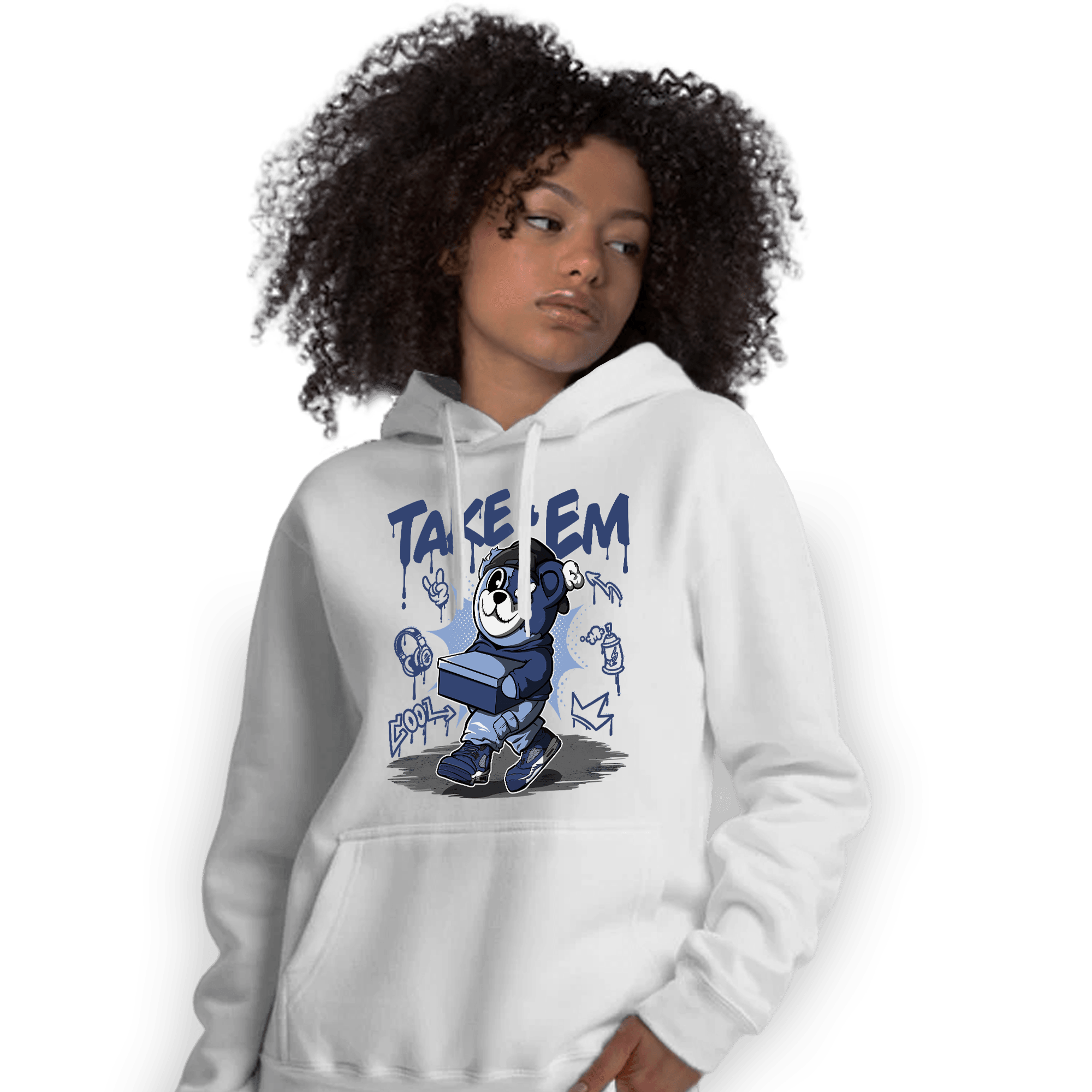 Midnight Navy 5s Hoodie Match Take &