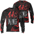 Bred Reimagined 4s Sweatshirt Match The King 3D All-Over Print Graffiti - NastyJamz