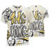 Sail 4s T Shirt Match The King 3D All-Over Print Graffiti - NastyJamz