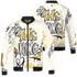 Sail 4s Jacket Match The King 3D All-Over Print Graffiti - NastyJamz