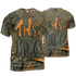 Olive 5s T Shirt Match The King 3D All-Over Print Graffiti - NastyJamz